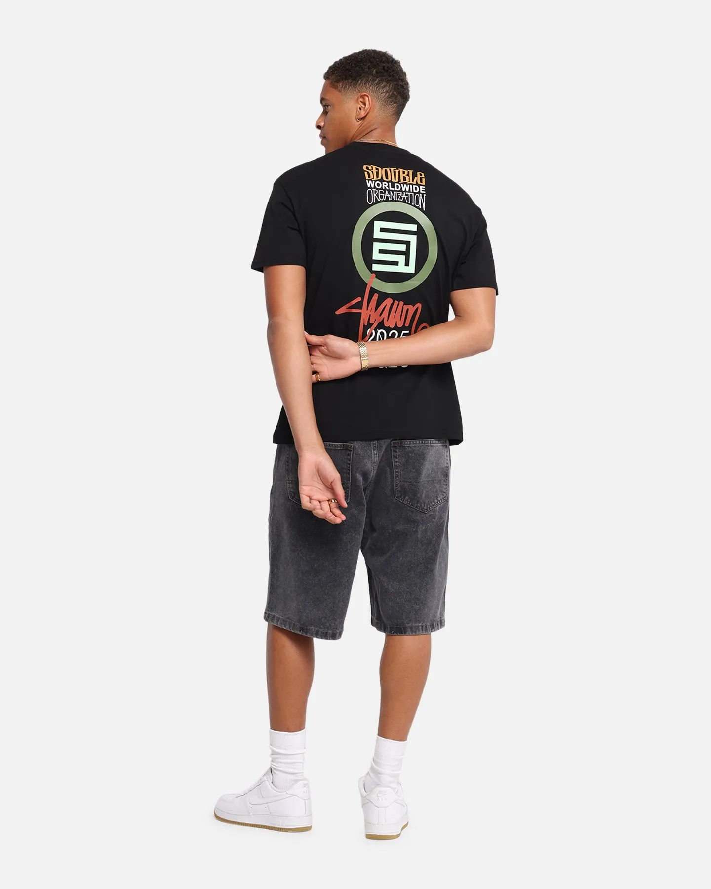 S Double 25/26 T-Shirt Black sold by Culture Kings product image thumbnail 3