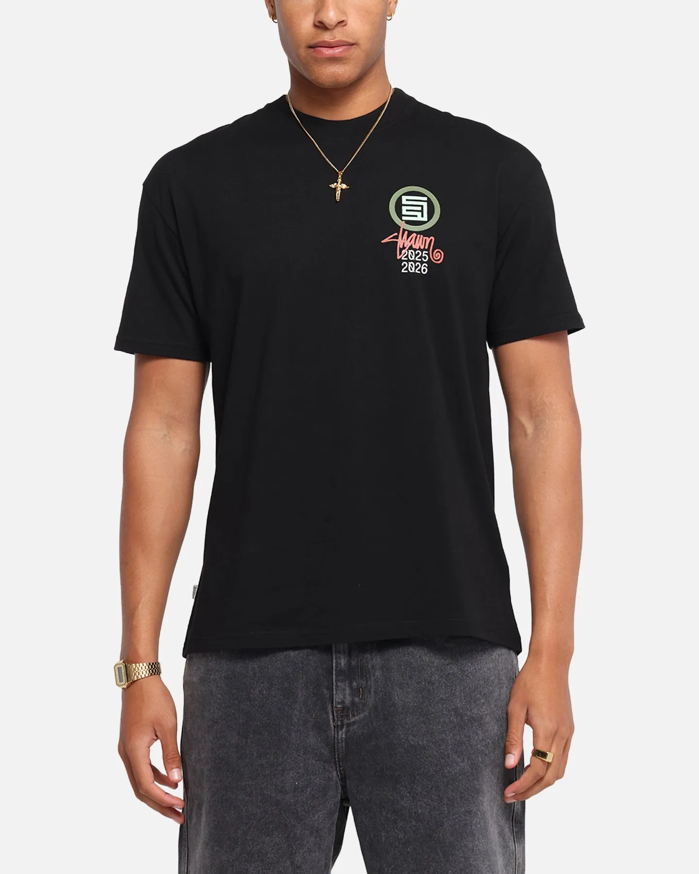 S Double 25/26 T-Shirt Black sold by Culture Kings product image thumbnail 2