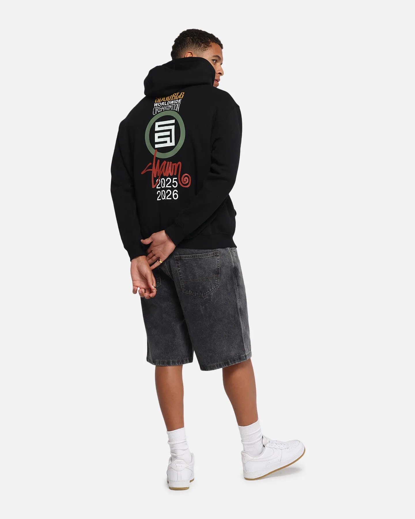 S Double 25/26 Zip Through Hoodie Black sold by Culture Kings product image thumbnail 3