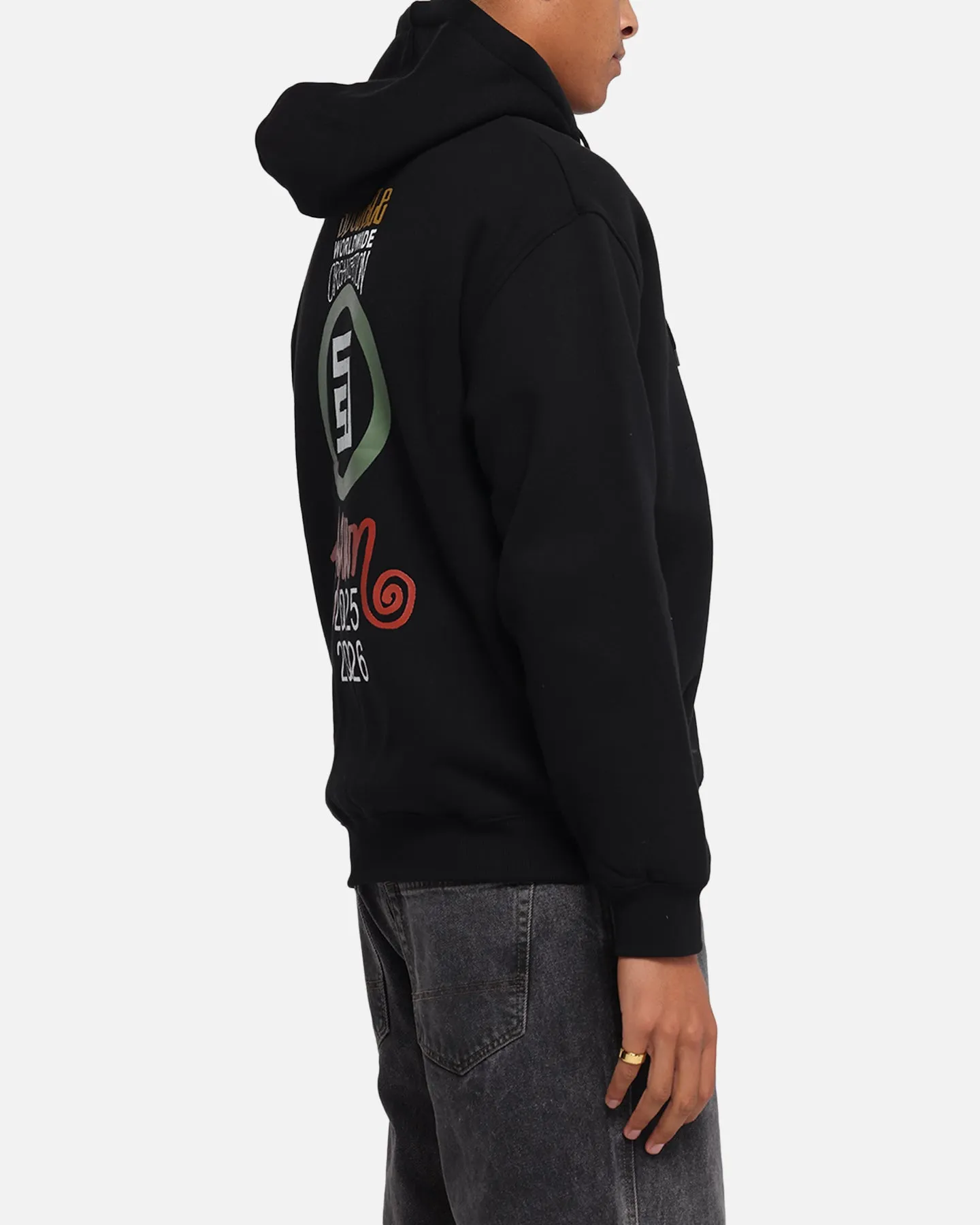 S Double 25/26 Zip Through Hoodie Black sold by Culture Kings product image thumbnail 5