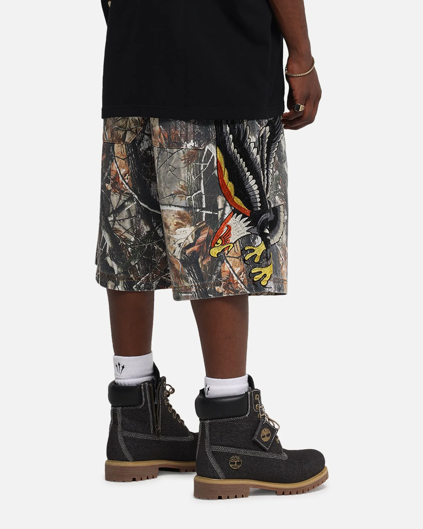 Ed Hardy Eagle Jorts Real Tree Camo sold by Culture Kings