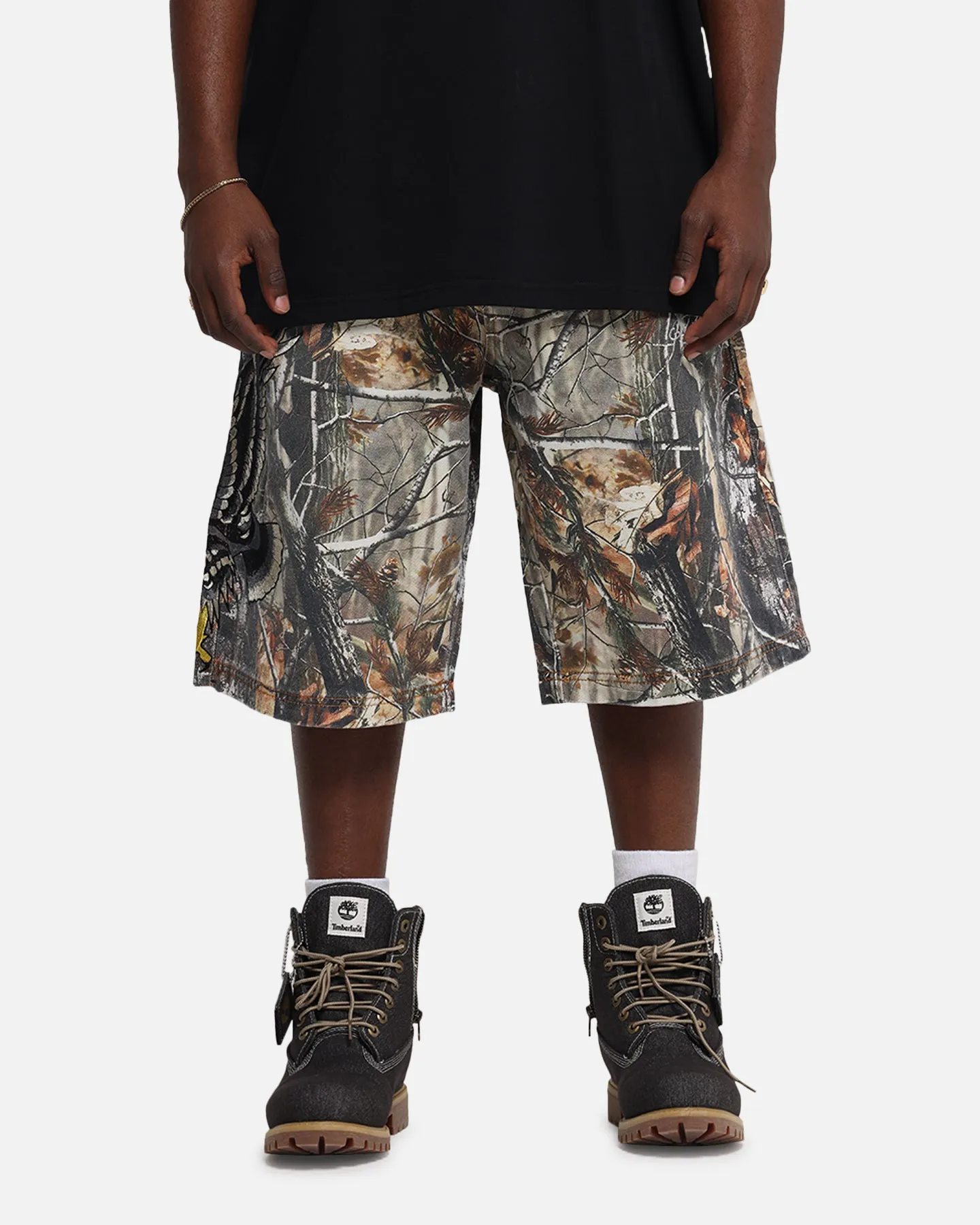 Ed Hardy Eagle Jorts Real Tree Camo sold by Culture Kings product image thumbnail 4