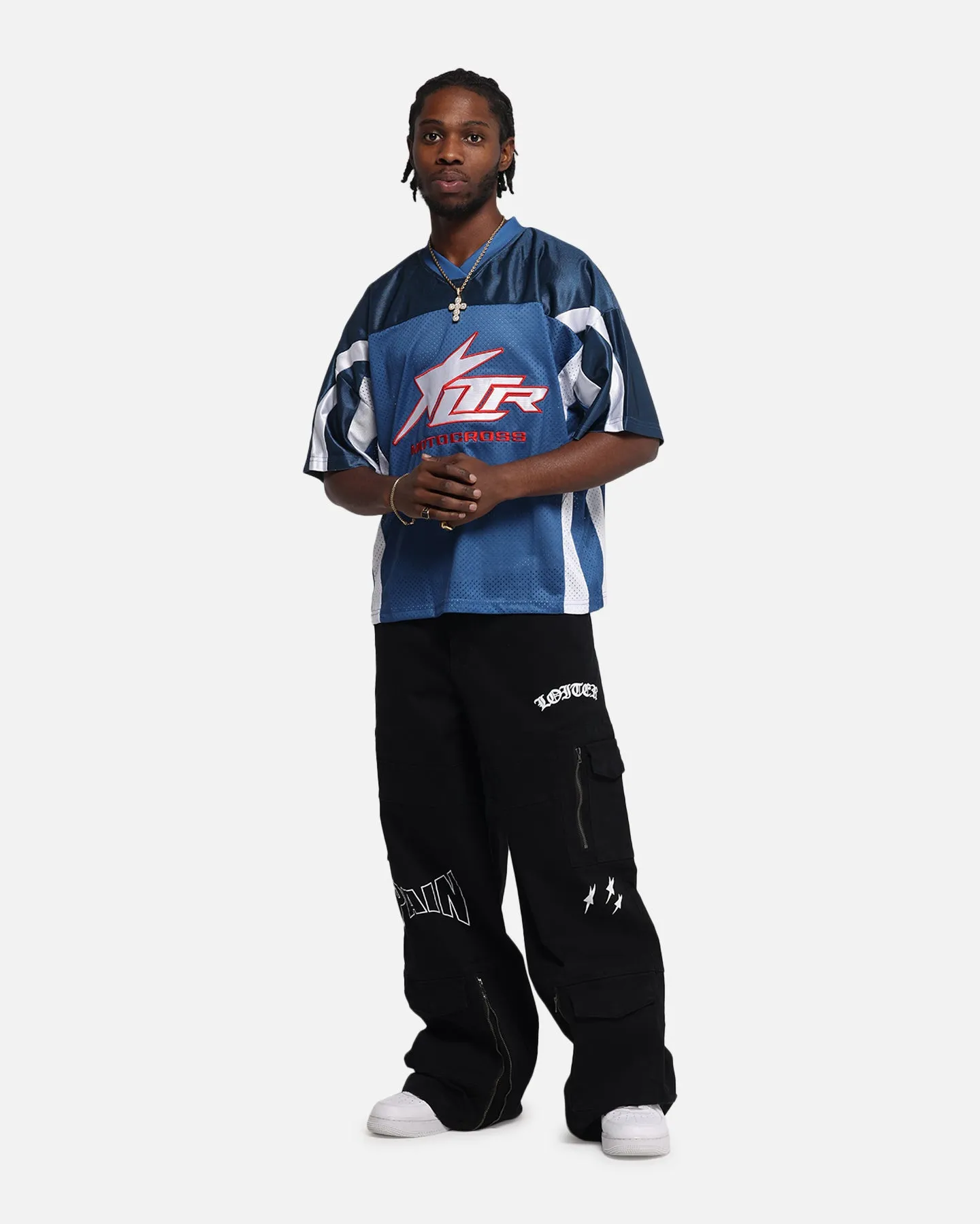 Loiter End Zone Jersey Navy sold by Culture Kings product image thumbnail 3