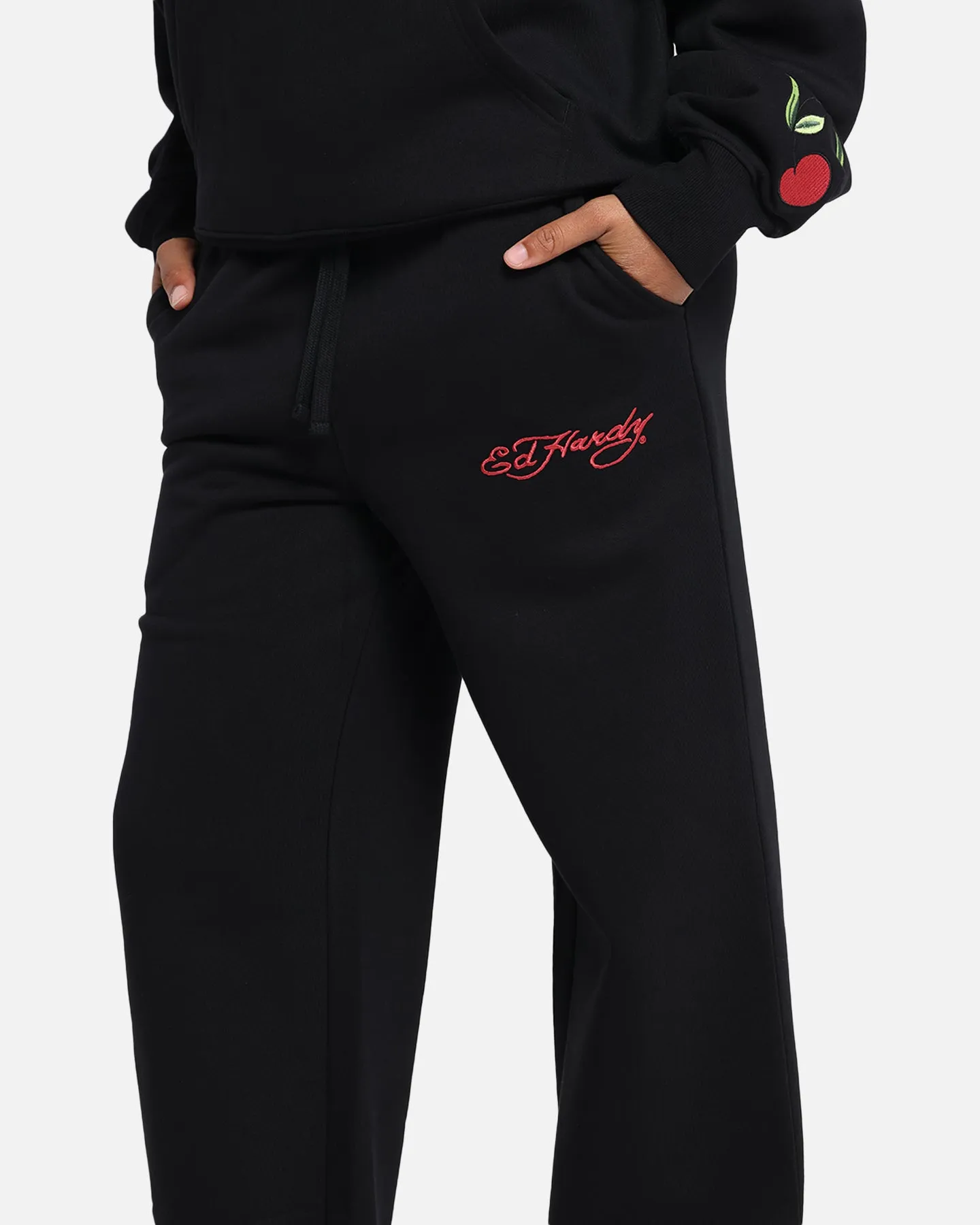 Ed Hardy Cherry Trackpants Black sold by Culture Kings product image thumbnail 3