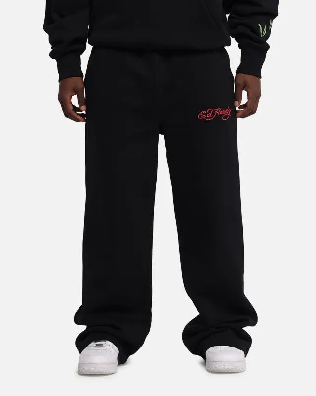 Ed Hardy Cherry Trackpants Black sold by Culture Kings