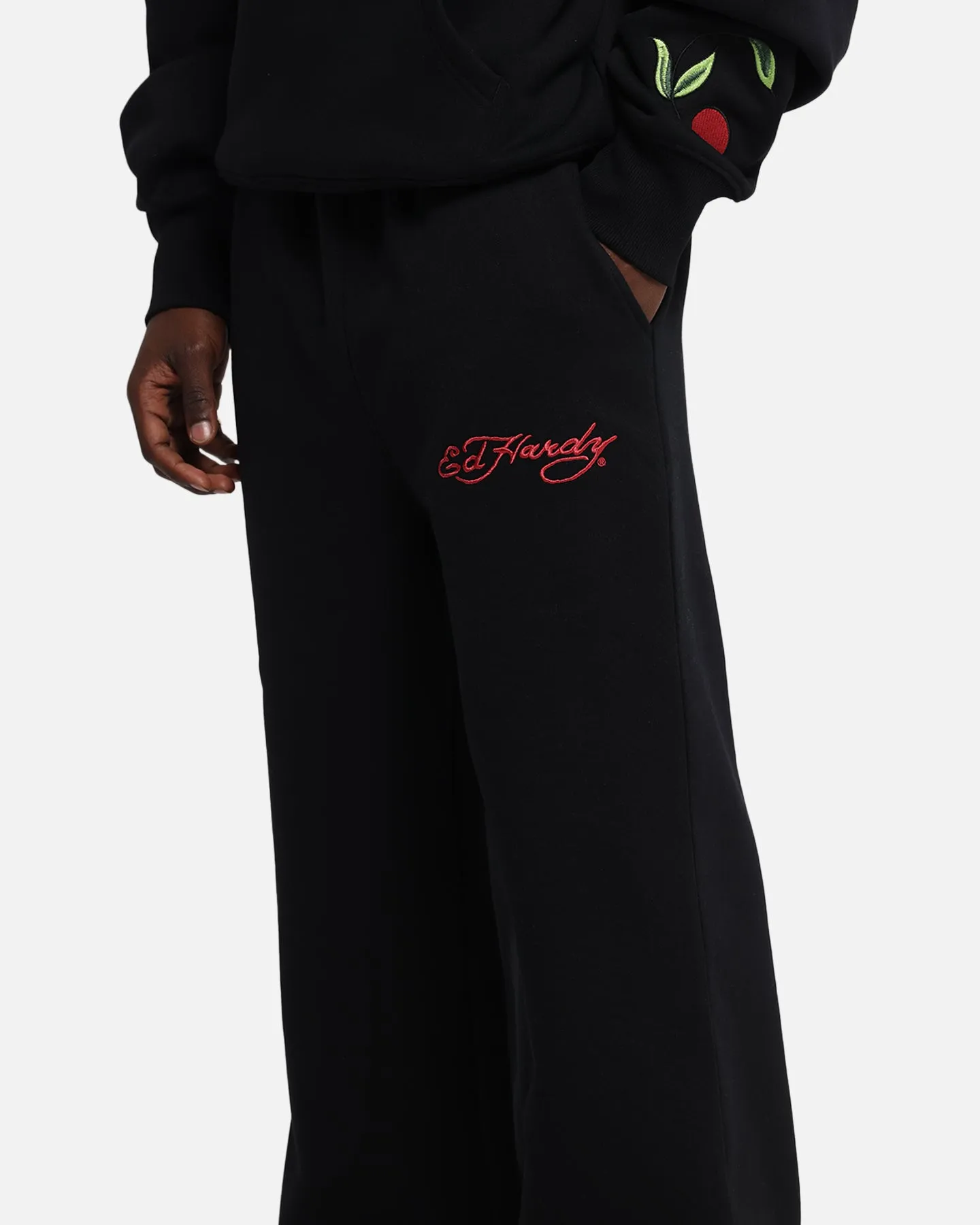 Ed Hardy Cherry Trackpants Black sold by Culture Kings product image thumbnail 3