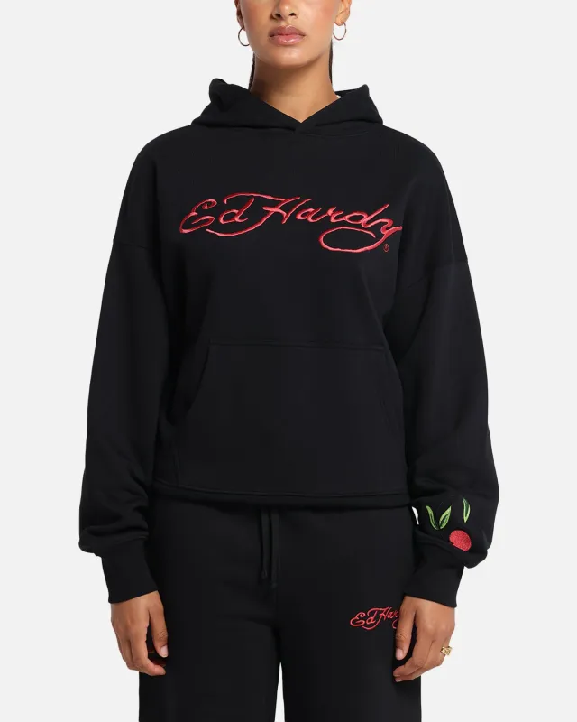 Ed Hardy Cherry Hoodie Black sold by Culture Kings