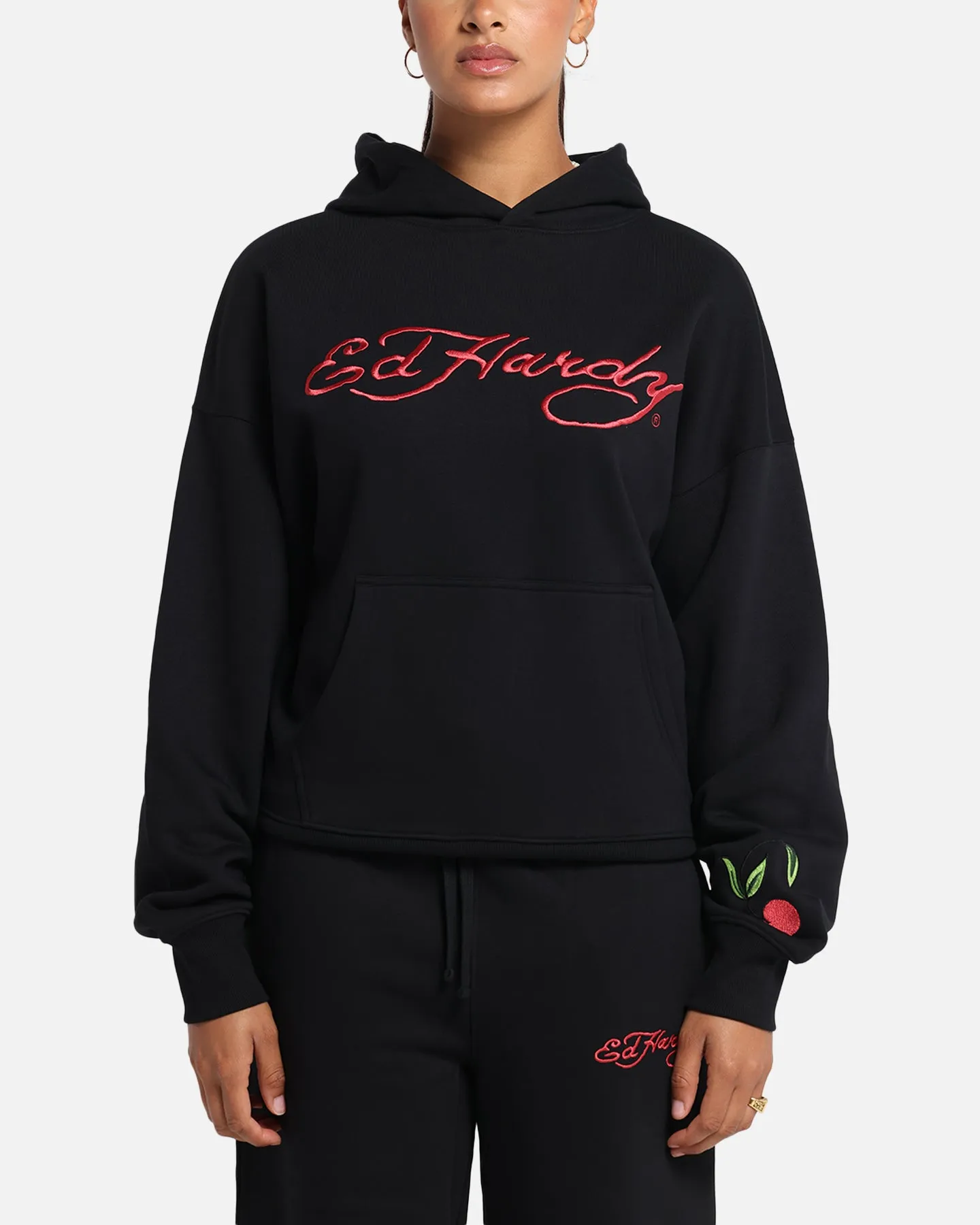 Ed Hardy Cherry Hoodie Black sold by Culture Kings