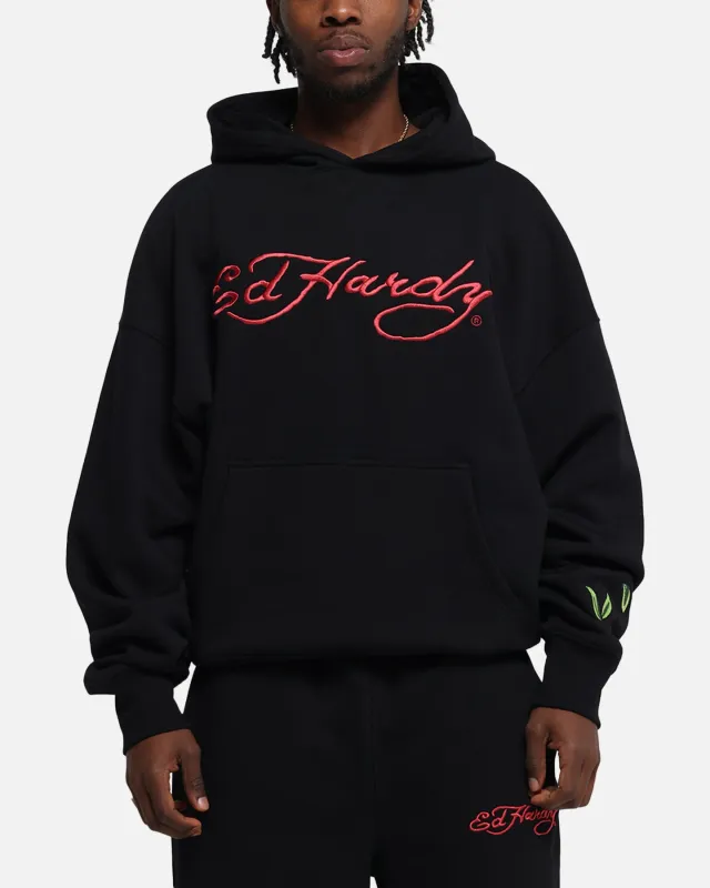 Ed Hardy Cherry Hoodie Black sold by Culture Kings