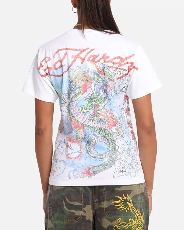 Ed Hardy Rising Dragon Vintage T-Shirt White sold by Culture Kings