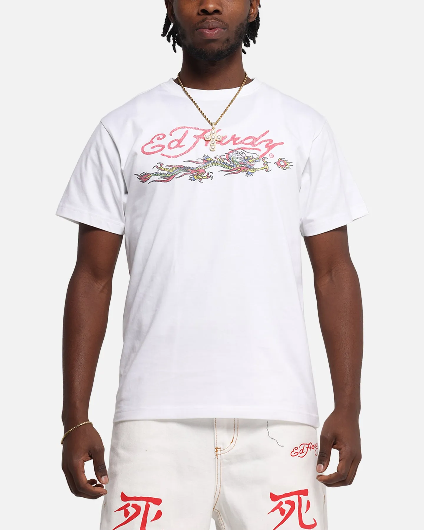 Ed Hardy Rising Dragon Vintage T-Shirt White sold by Culture Kings product image thumbnail 2