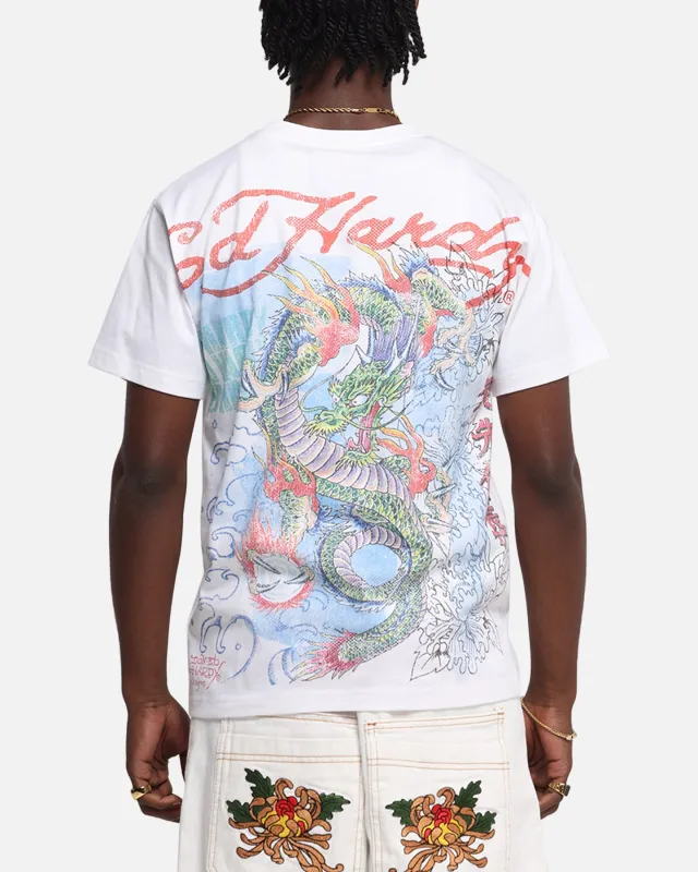Ed Hardy Rising Dragon Vintage T-Shirt White sold by Culture Kings