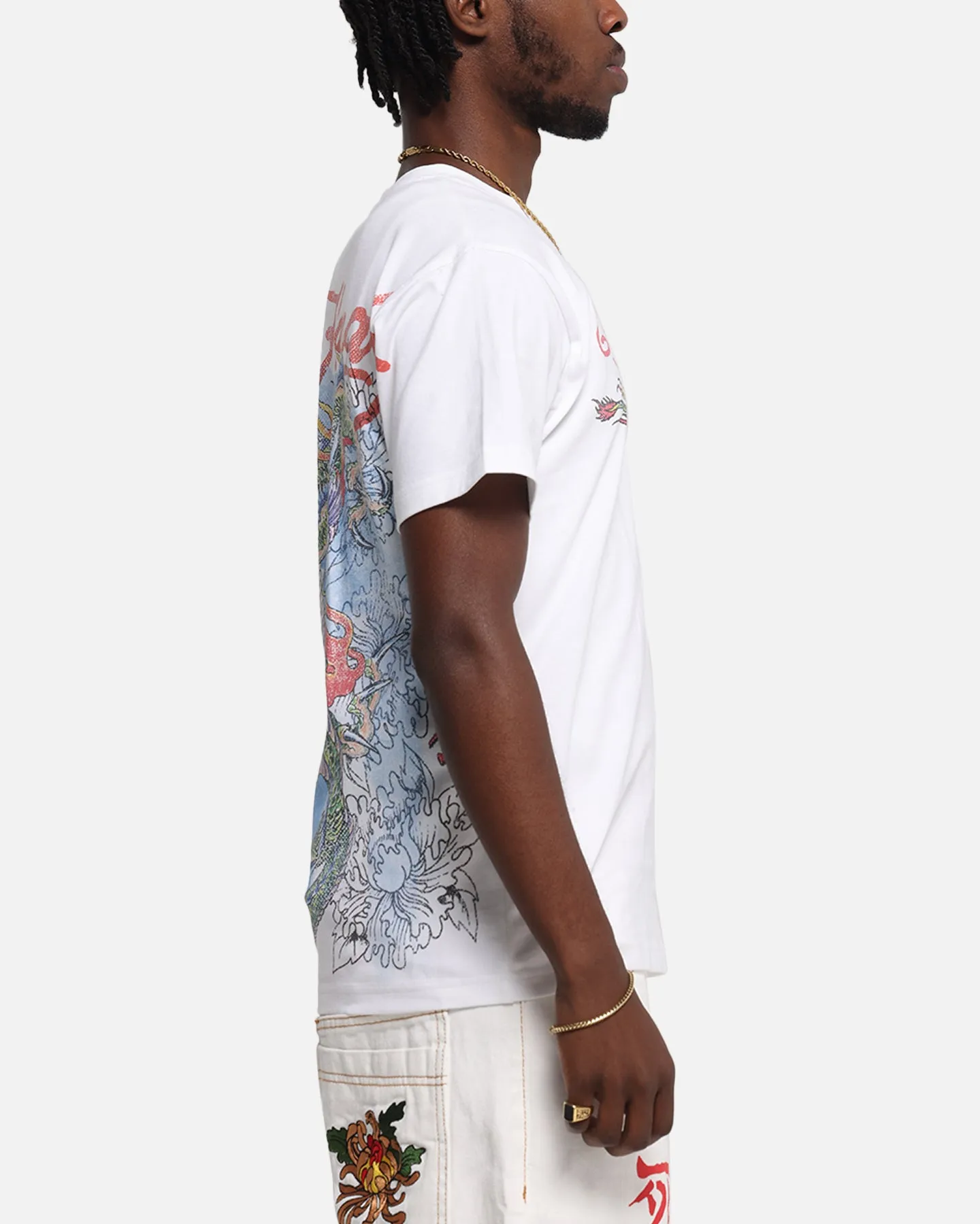 Ed Hardy Rising Dragon Vintage T-Shirt White sold by Culture Kings product image thumbnail 5