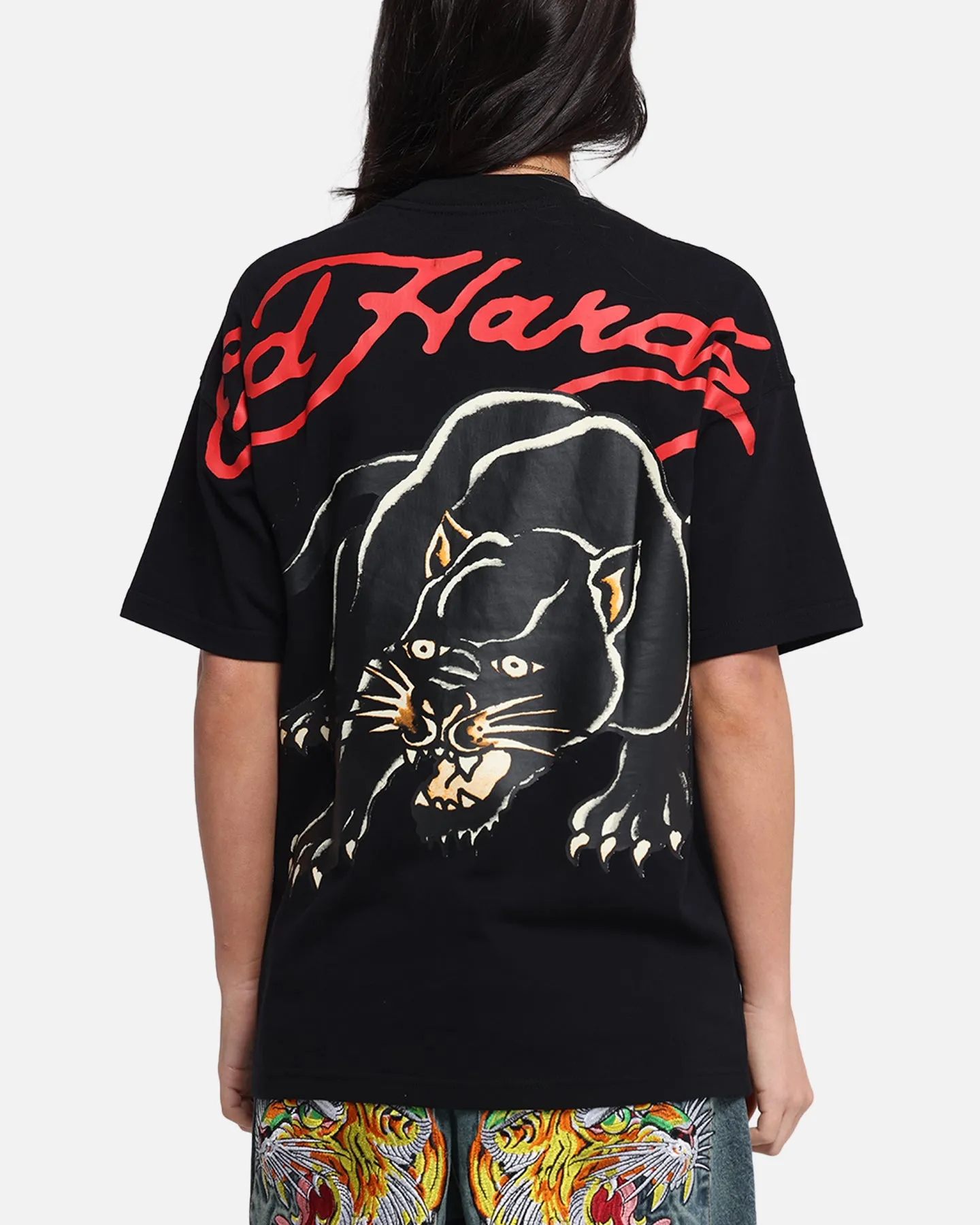 Ed Hardy Oversized Panther T-Shirt Black sold by Culture Kings