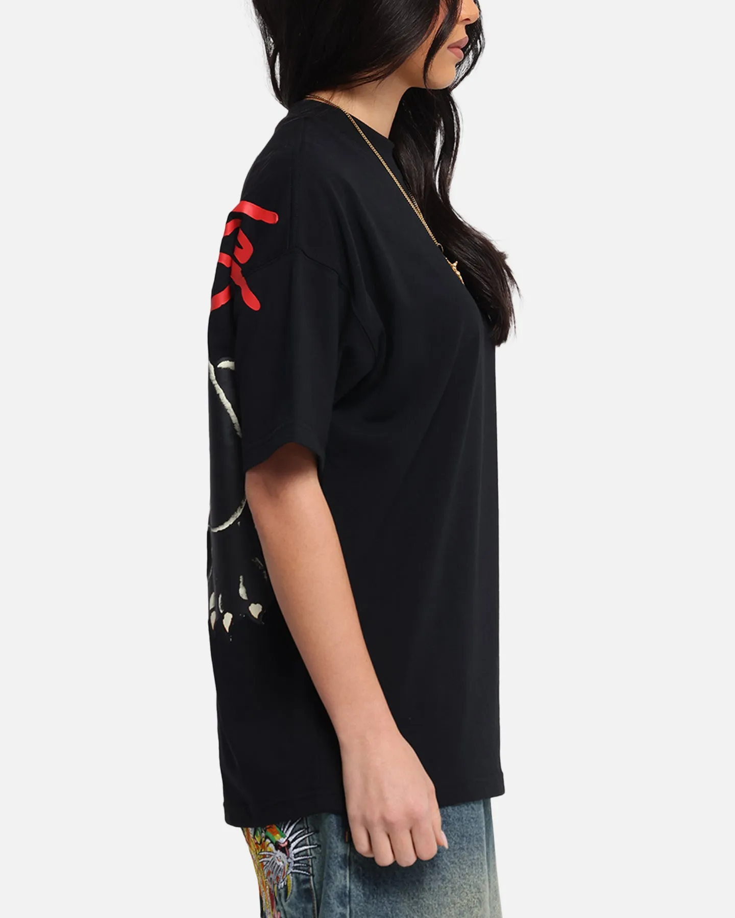 Ed Hardy Oversized Panther T-Shirt Black sold by Culture Kings product image thumbnail 5