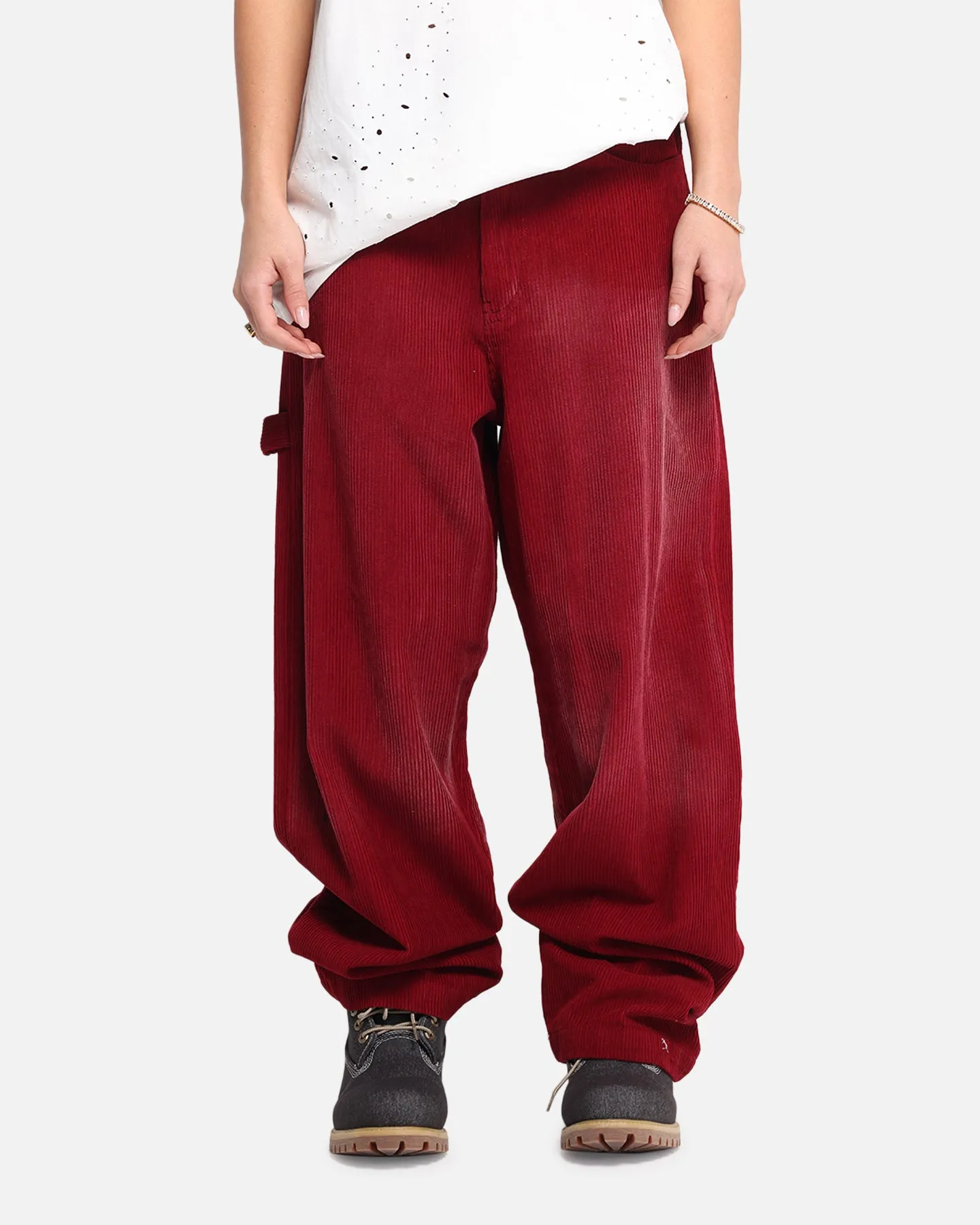 XXIII Corduroy Wash Pants Burgundy sold by Culture Kings