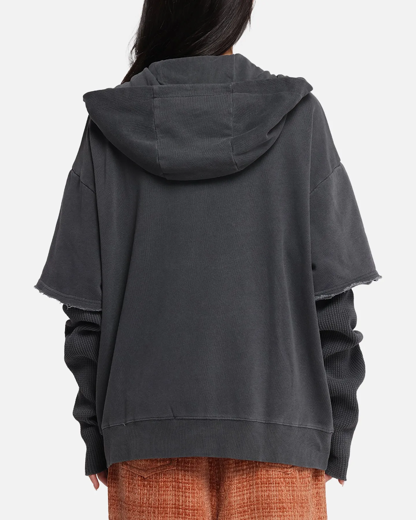 XXIII Hybrid Layered Hoodie Washed Black sold by Culture Kings product image thumbnail 3