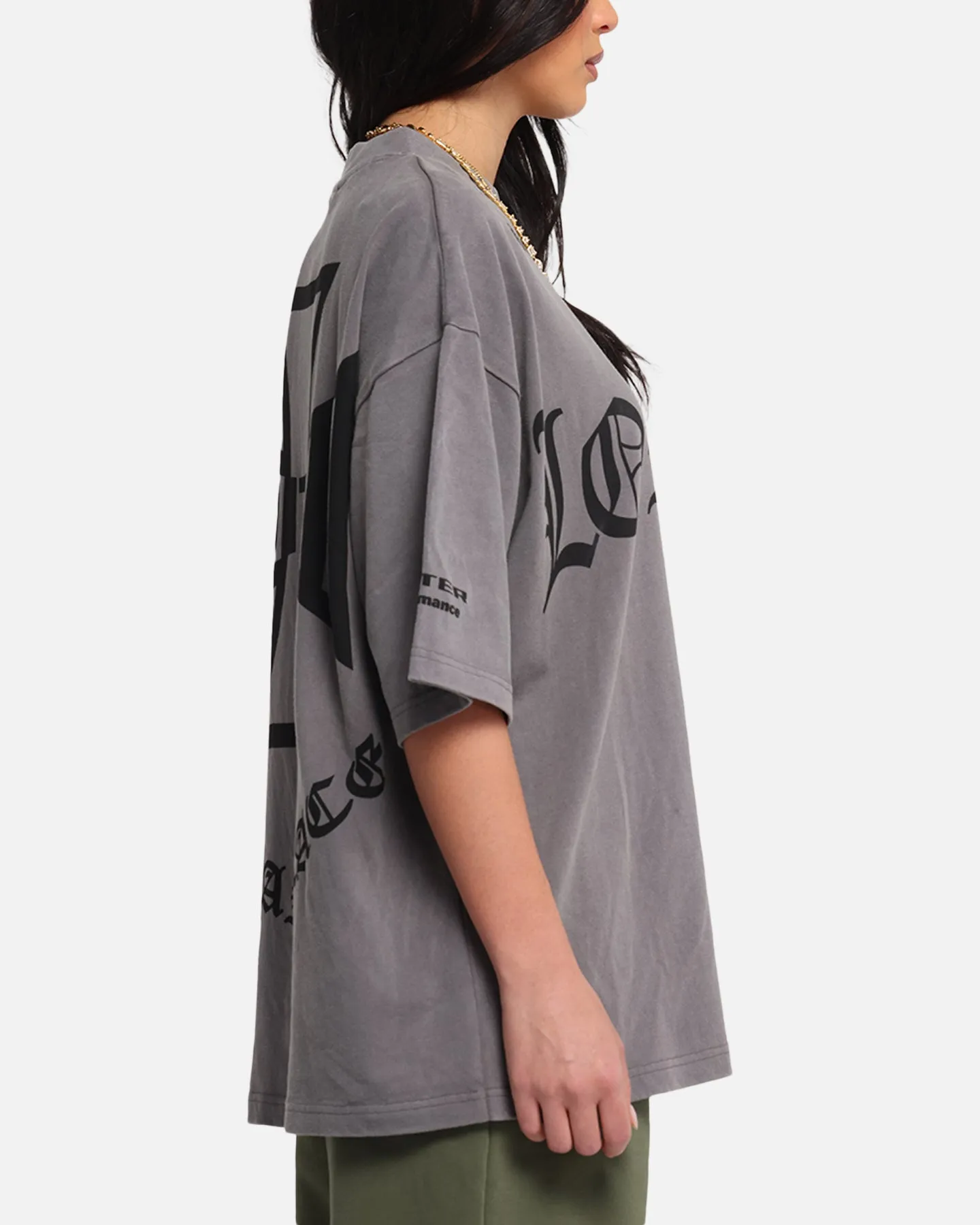 Loiter Biker Vintage T-Shirt Vintage Charcoal sold by Culture Kings product image thumbnail 5