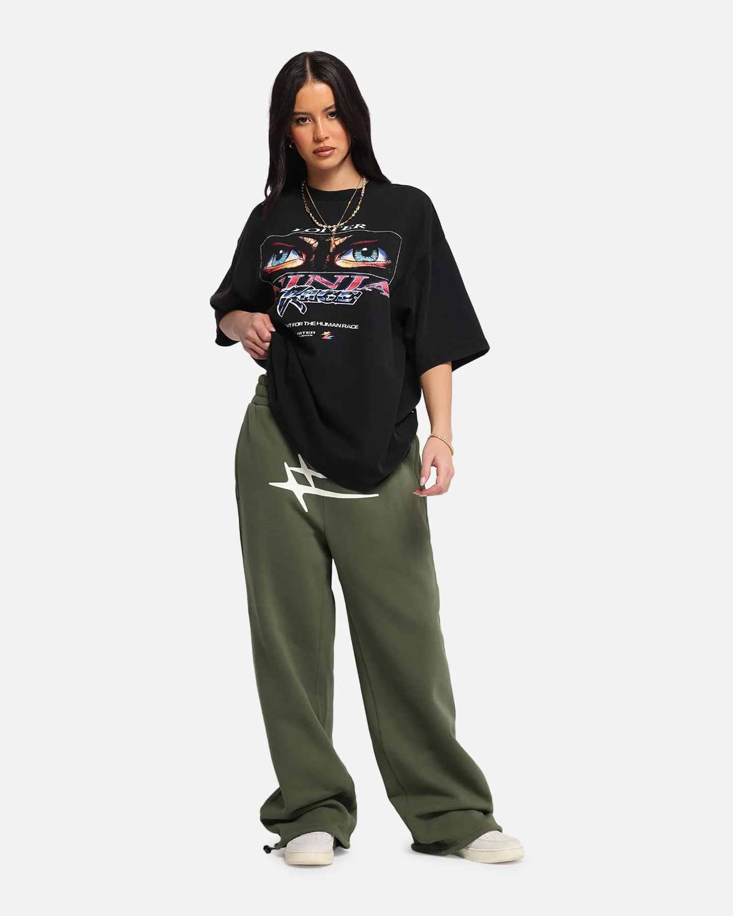 Loiter Ninja Vintage T-Shirt Vintage Charcoal sold by Culture Kings product image thumbnail 4