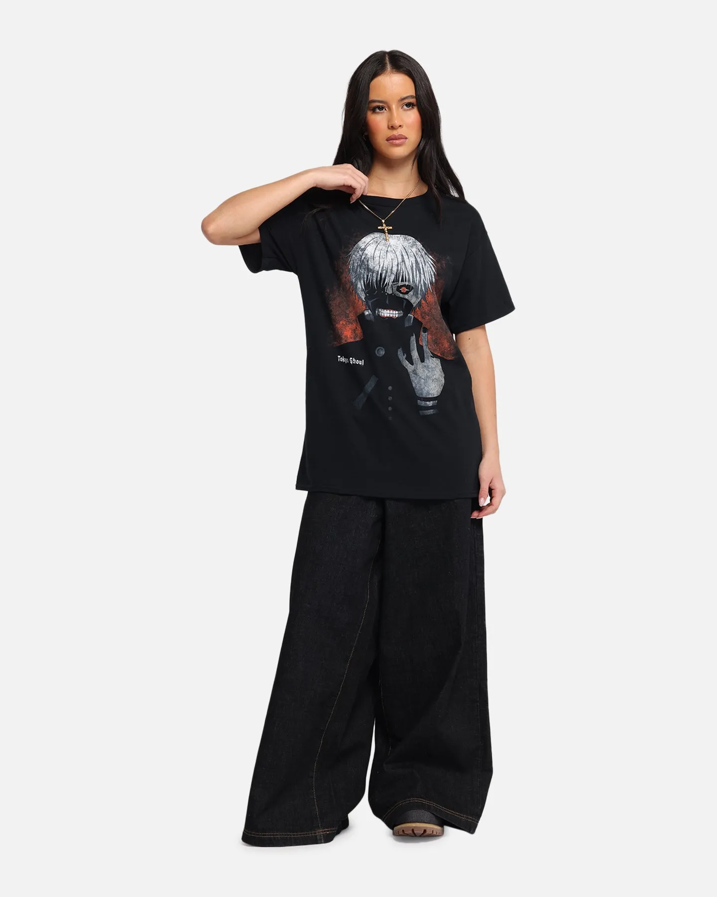 Goat Crew X Tokyo Ghoul Kaneki T-Shirt Black sold by Culture Kings product image thumbnail 3