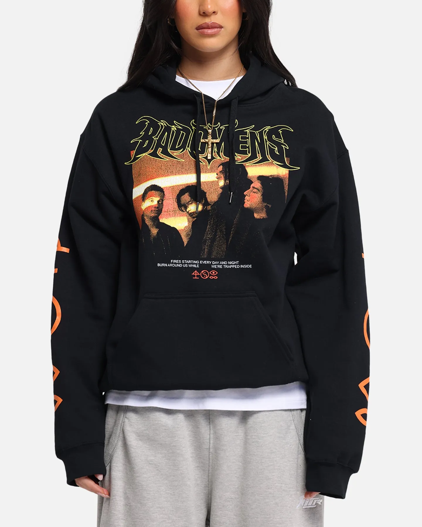 Bad Omens Fire Starting Hoodie Pepper sold by Culture Kings