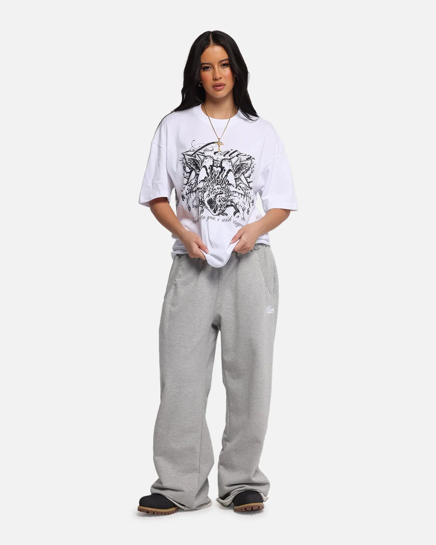 Loiter Earth Angel T-Shirt White sold by Culture Kings product image thumbnail 3