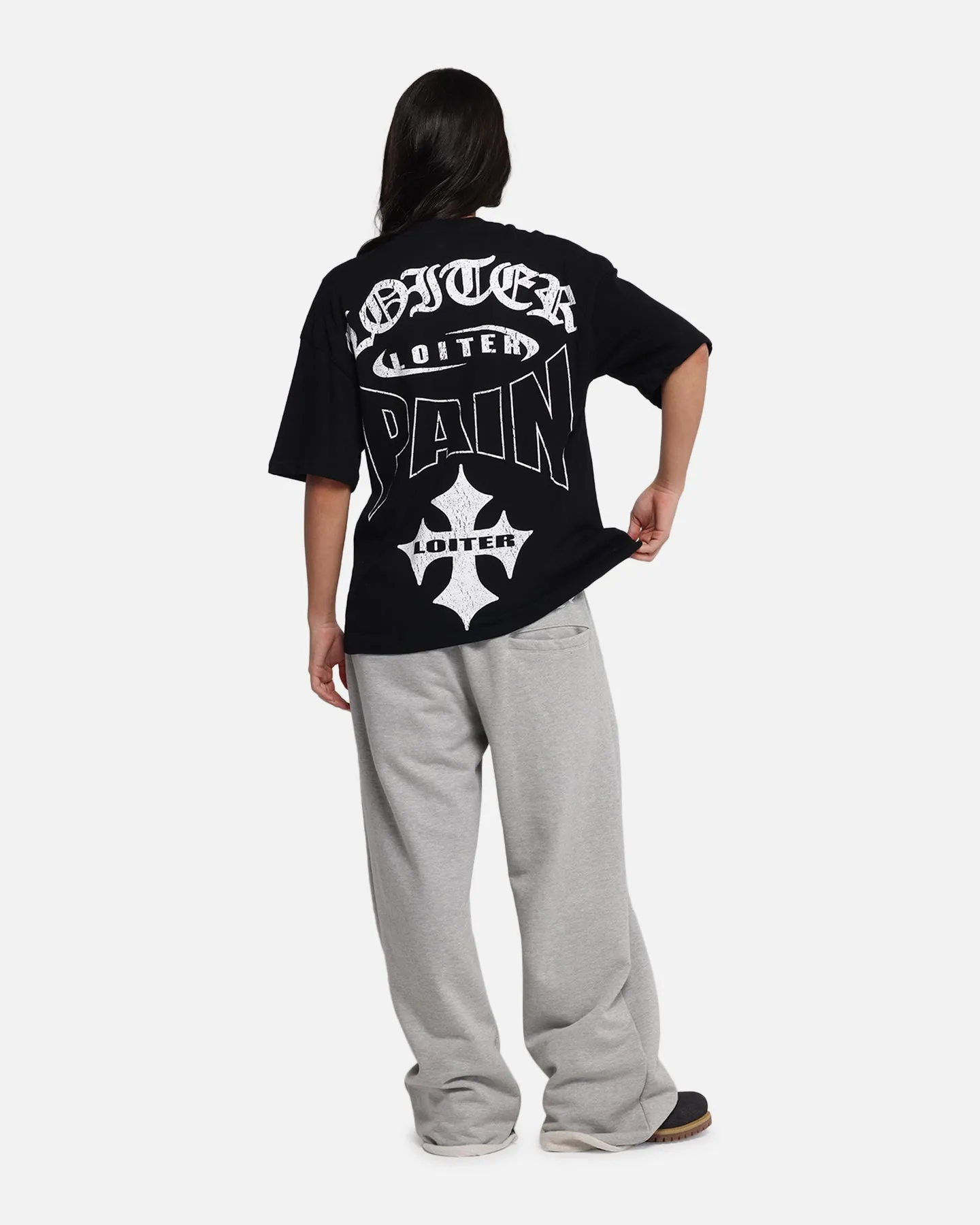 Loiter Inner Pain T-Shirt Black sold by Culture Kings product image thumbnail 3