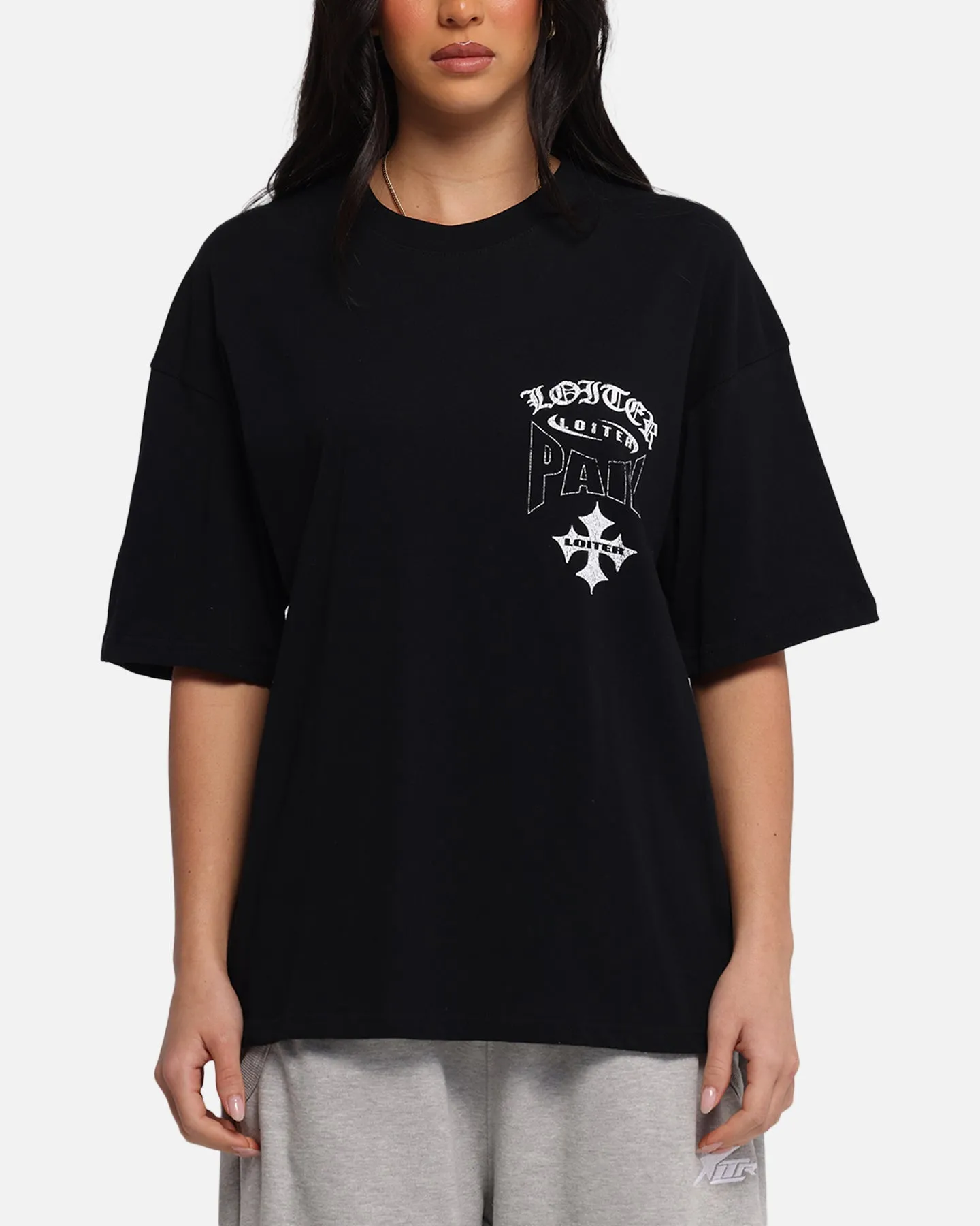 Loiter Inner Pain T-Shirt Black sold by Culture Kings product image thumbnail 2
