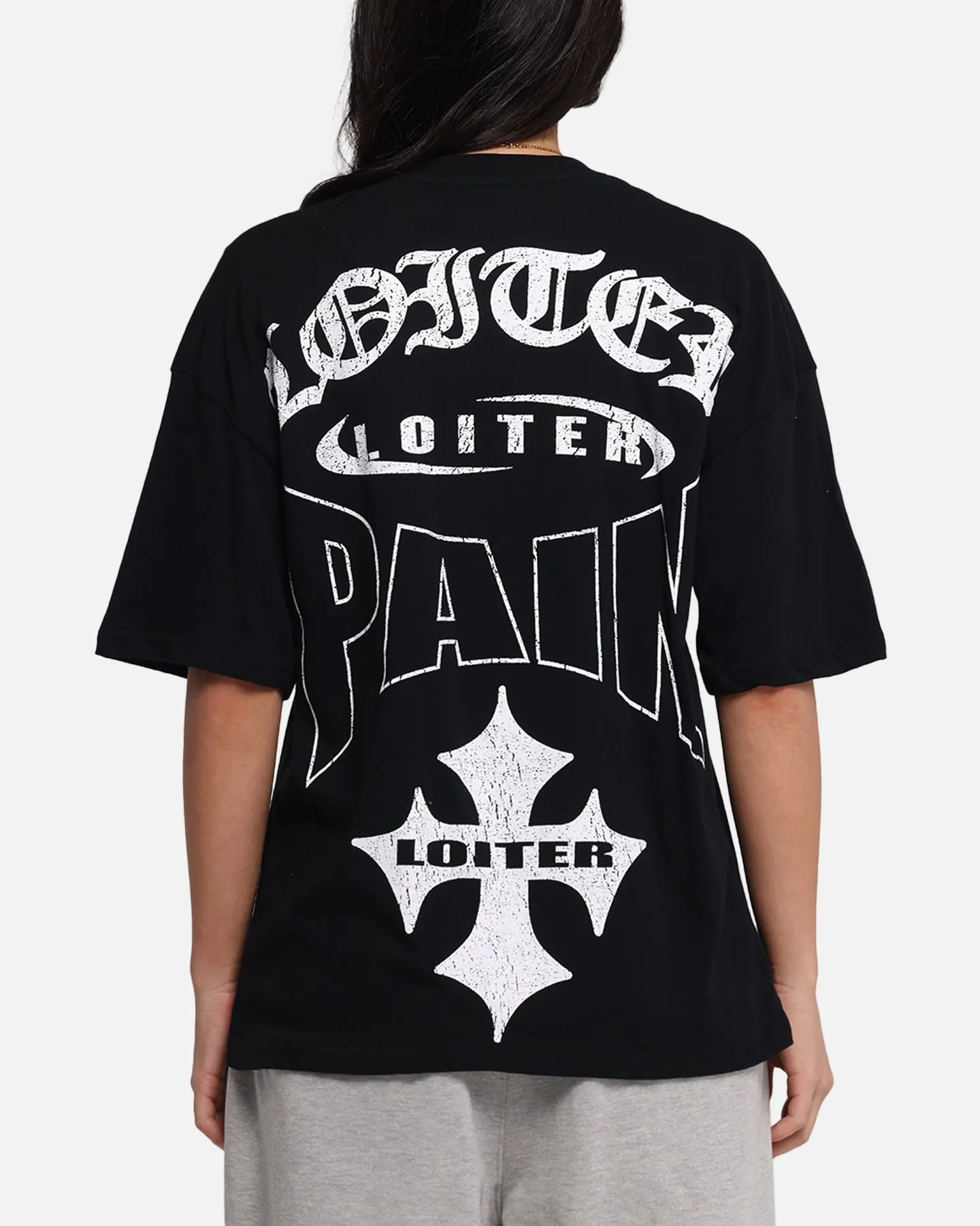 Loiter Inner Pain T-Shirt Black sold by Culture Kings