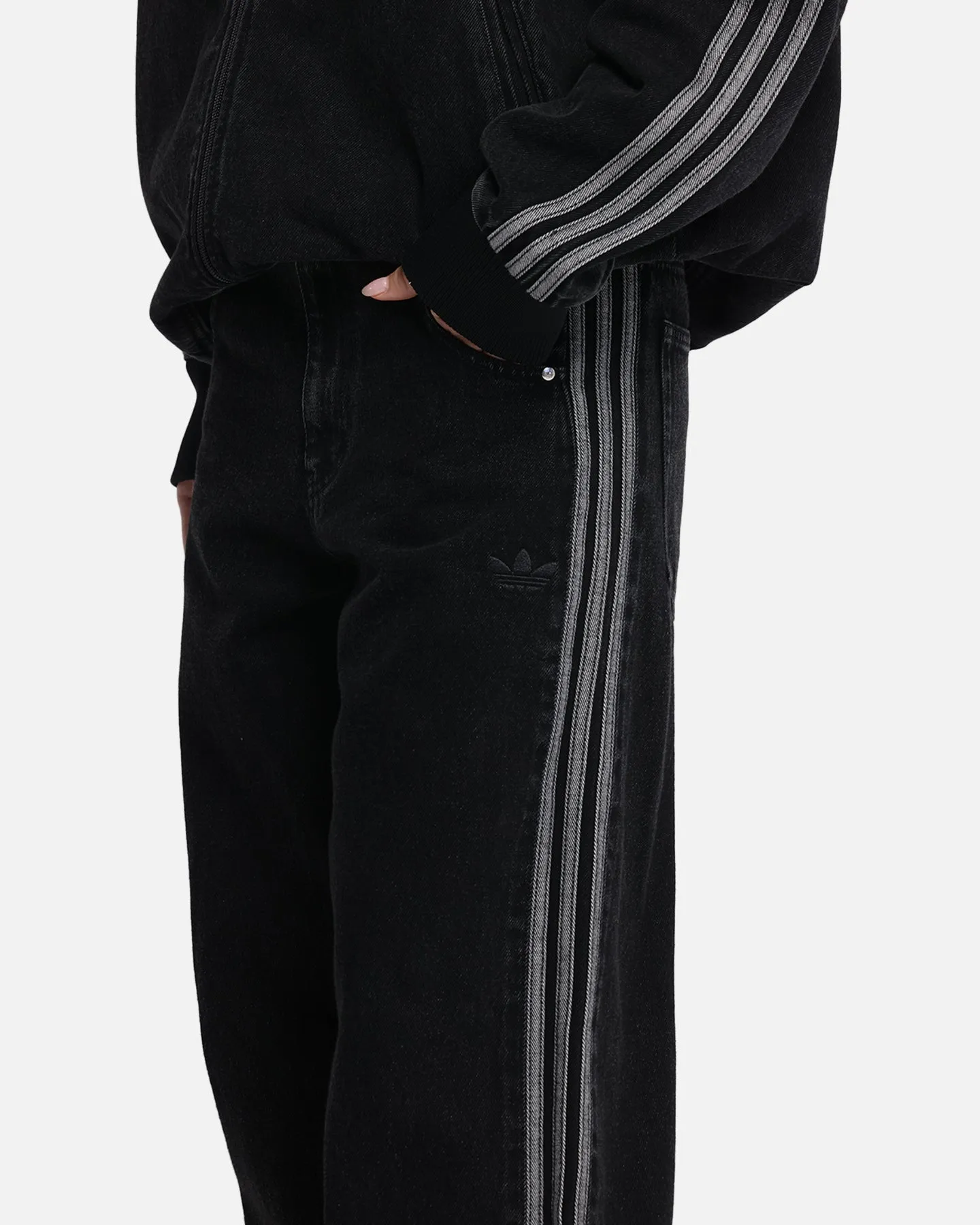 Adidas Adicolor Denim Firebird Pants True Black sold by Culture Kings product image thumbnail 3