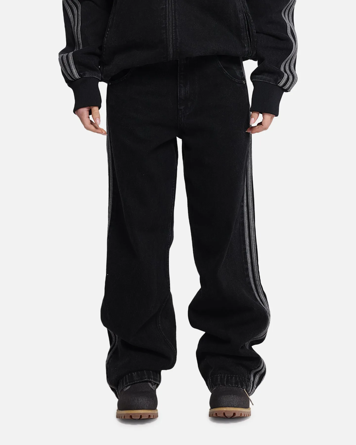 Adidas Adicolor Denim Firebird Pants True Black sold by Culture Kings product image thumbnail 5