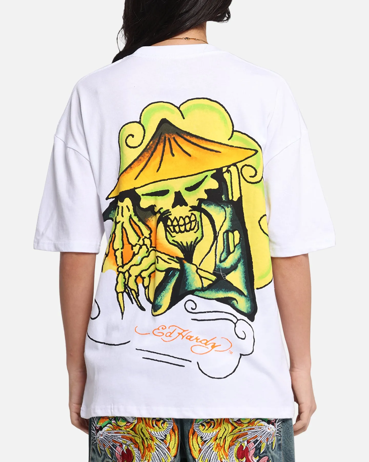 Ed Hardy Skull Sovereign T-Shirt White sold by Culture Kings