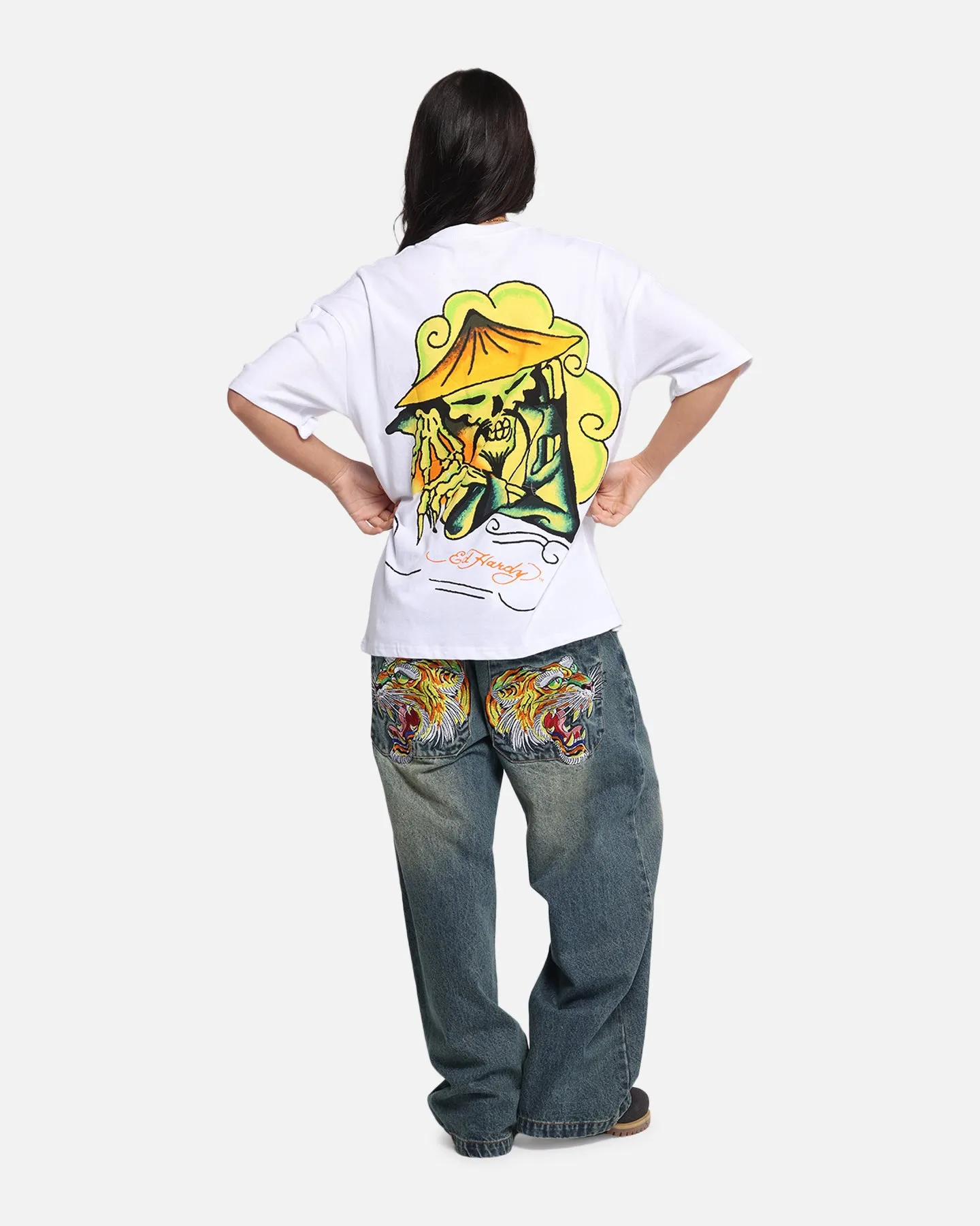 Ed Hardy Skull Sovereign T-Shirt White sold by Culture Kings product image thumbnail 3