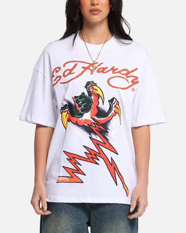 Ed Hardy Lightning T-Shirt White sold by Culture Kings