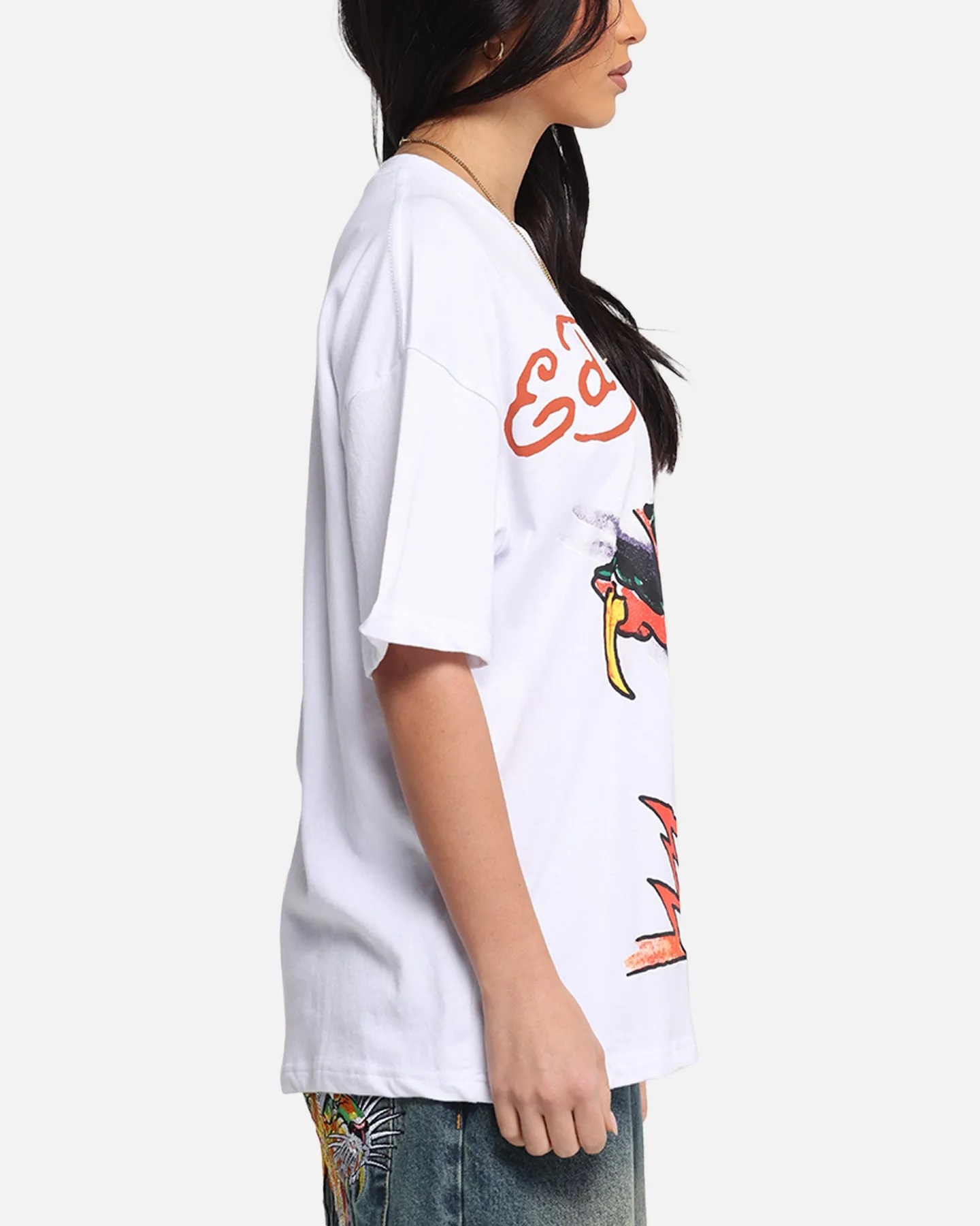 Ed Hardy Lightning T-Shirt White sold by Culture Kings product image thumbnail 4
