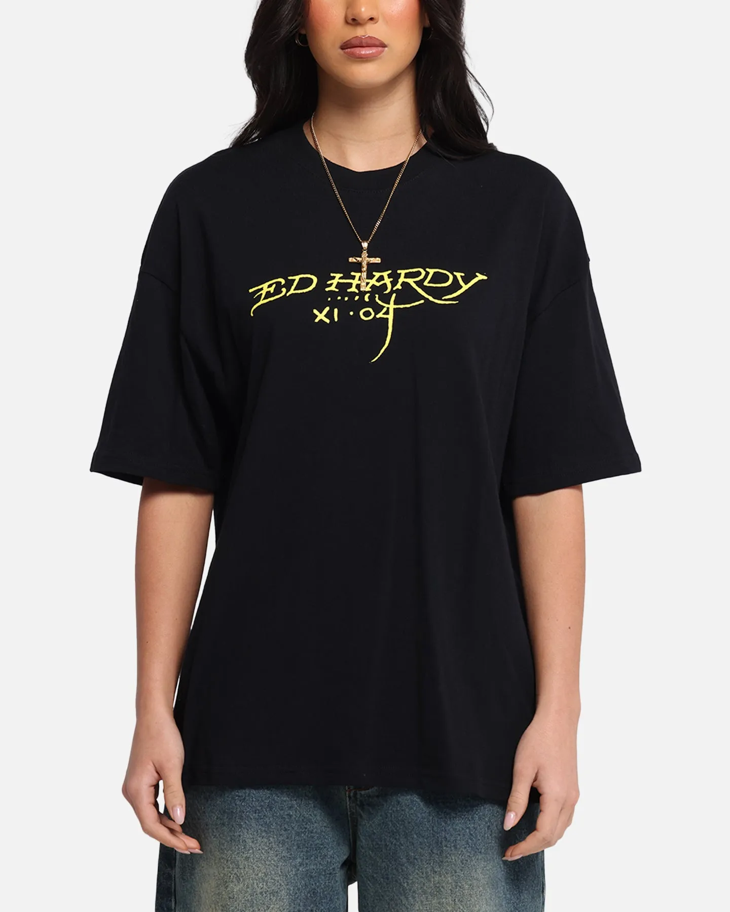 Ed Hardy Mermaid T-Shirt Black sold by Culture Kings product image thumbnail 2