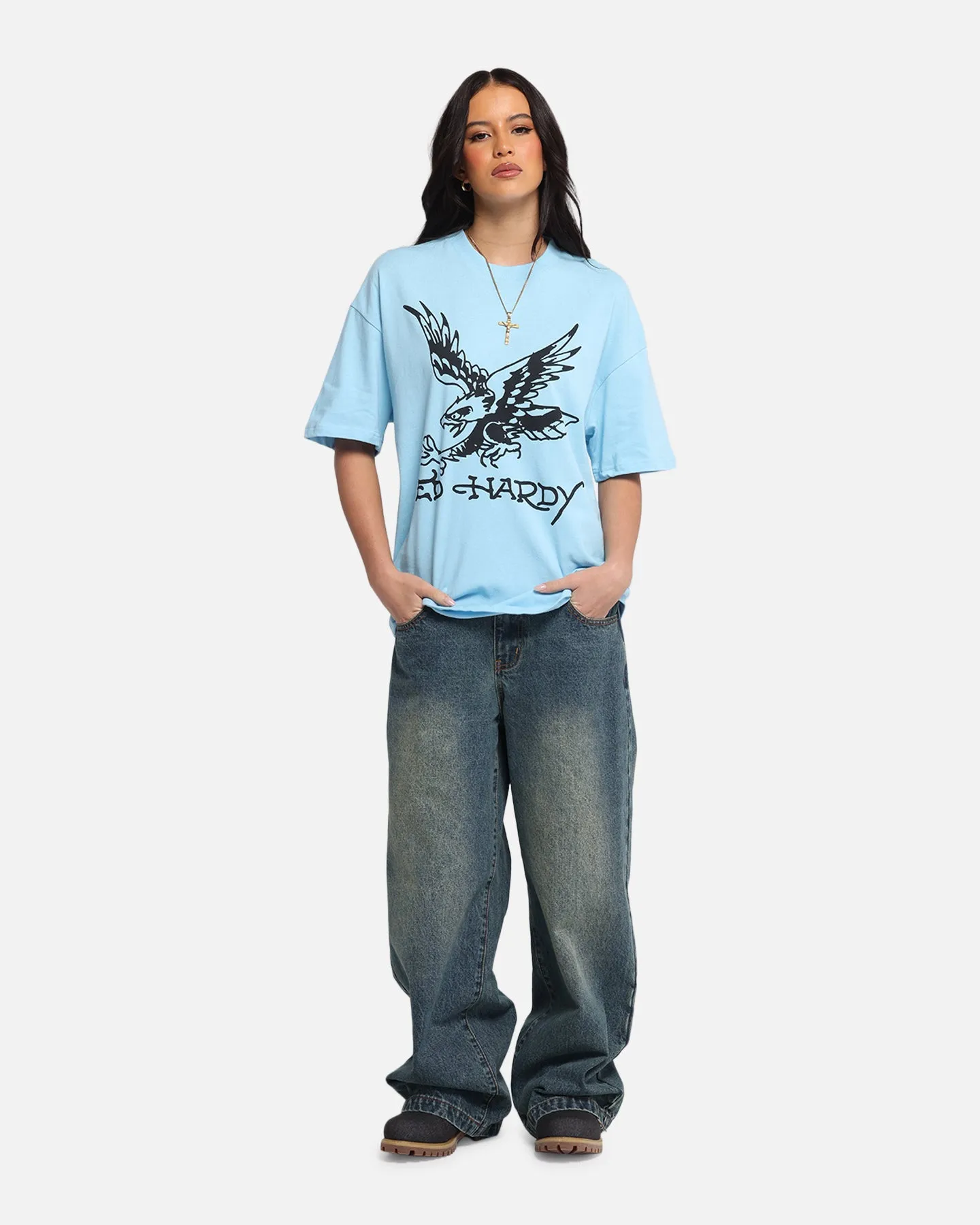 Ed Hardy Eagle T-Shirt Blue sold by Culture Kings product image thumbnail 3