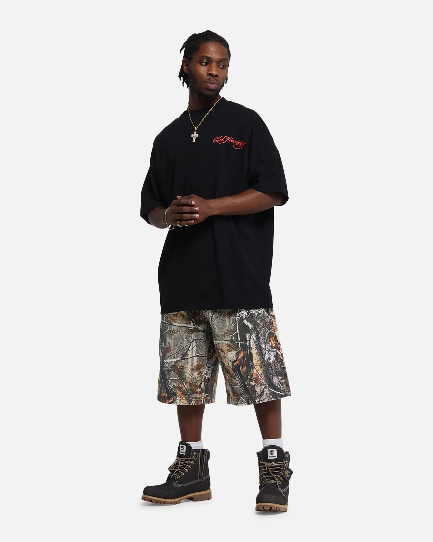 Ed Hardy Oversized Panther T-Shirt Black sold by Culture Kings product image thumbnail 4