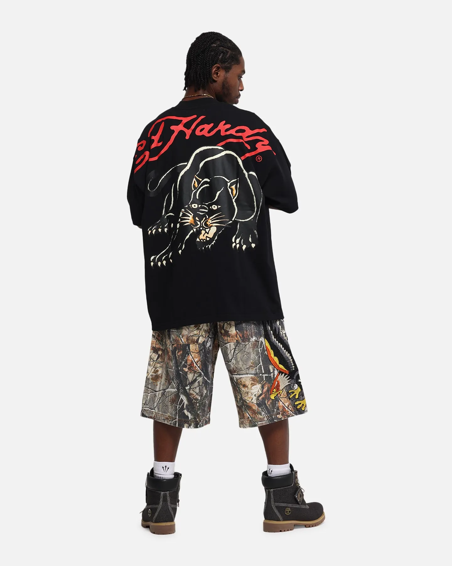 Ed Hardy Oversized Panther T-Shirt Black sold by Culture Kings product image thumbnail 3