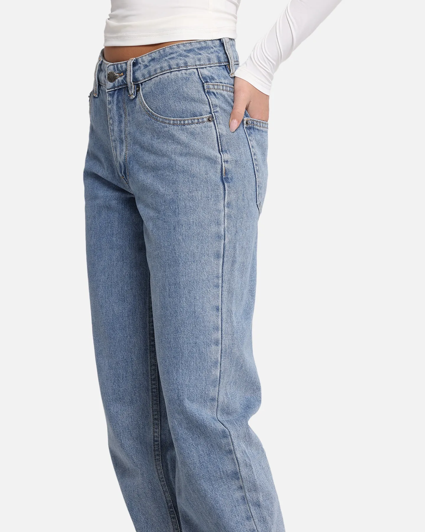 XXIII Women's High Rise Relaxed Jeans Blue Denim sold by Culture Kings product image thumbnail 5