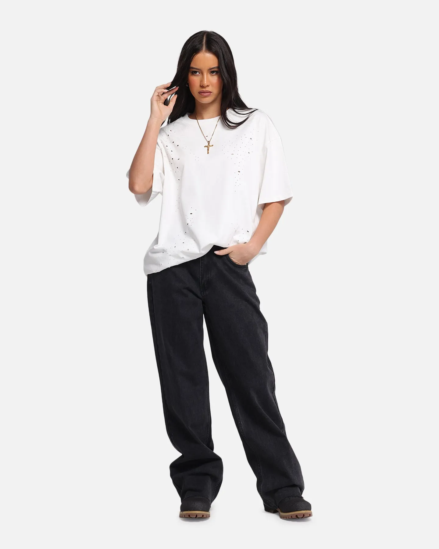 XXIII Women's Baggy Jeans Washed Black sold by Culture Kings product image thumbnail 2