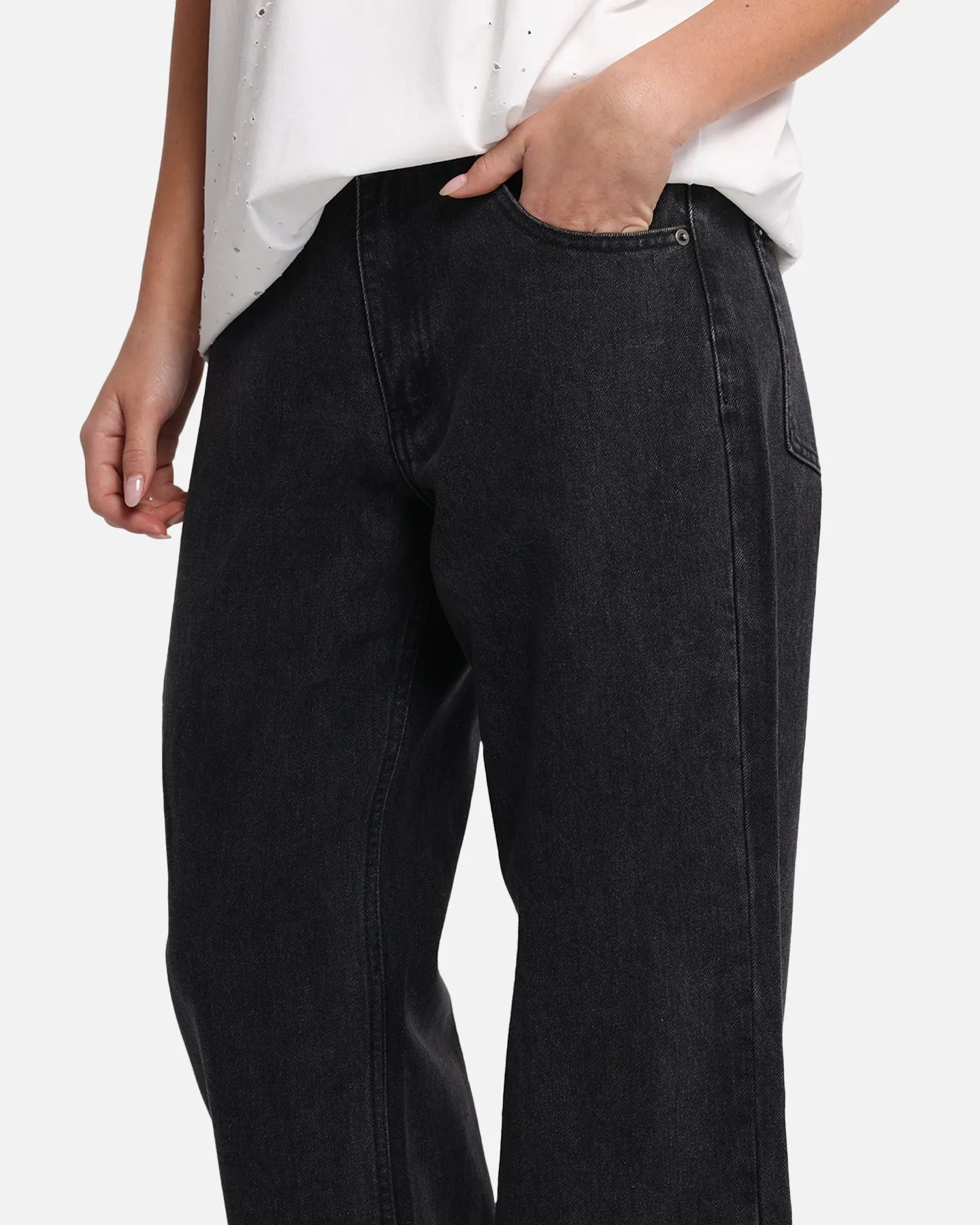 XXIII Women's Baggy Jeans Washed Black sold by Culture Kings product image thumbnail 3