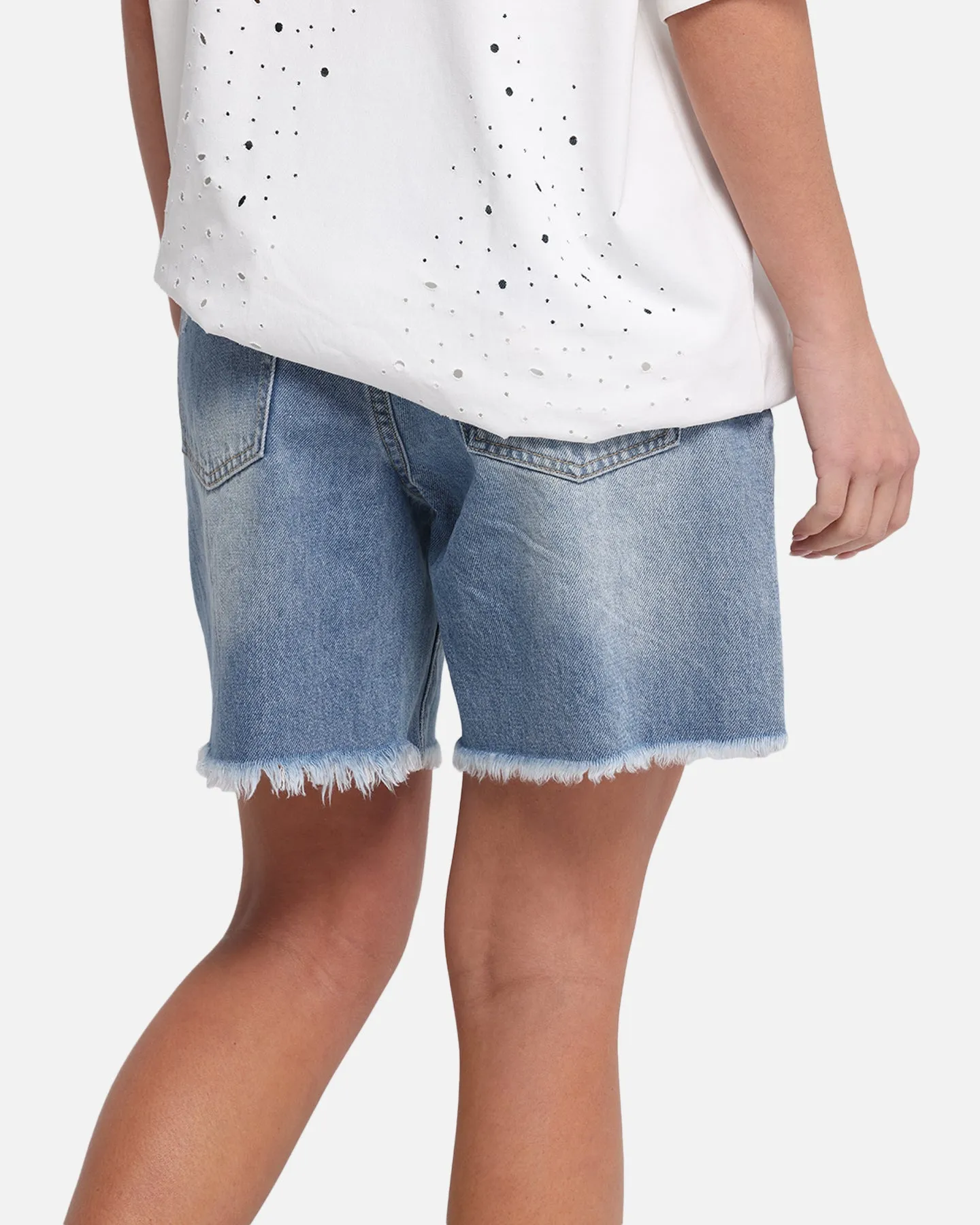 XXIII Women's Relaxed Denim Shorts Blue Denim sold by Culture Kings product image thumbnail 4