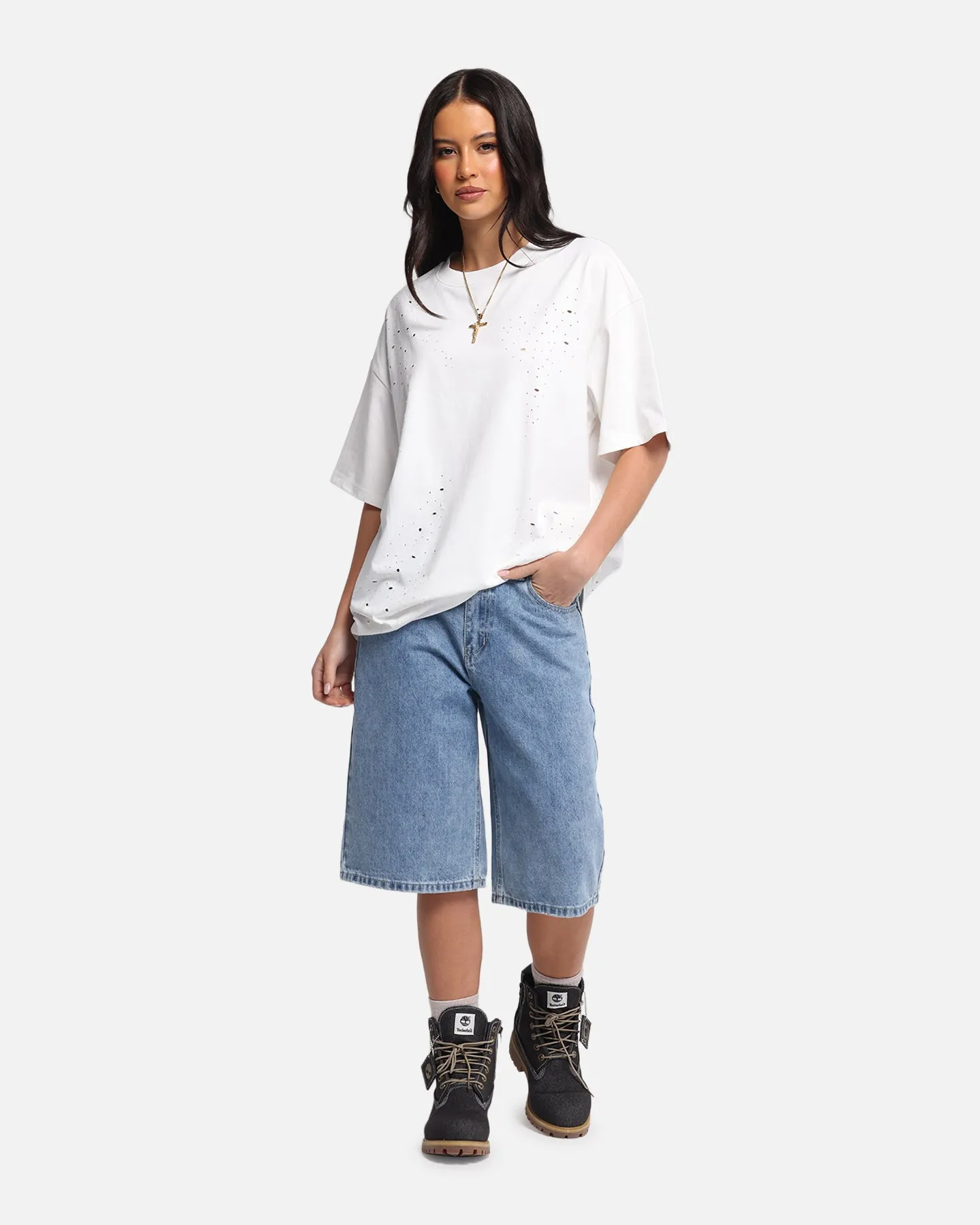 XXIII Women's Low Rider Jorts Blue Denim sold by Culture Kings product image thumbnail 2
