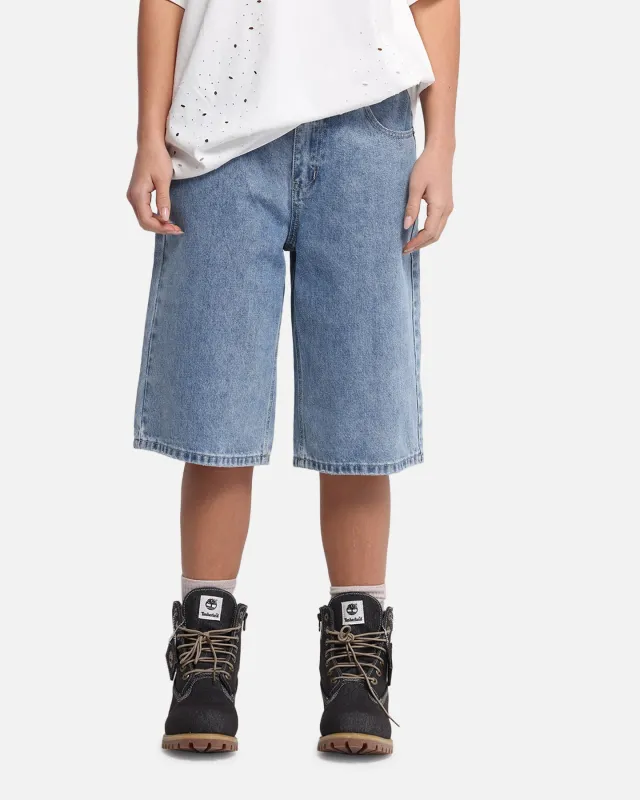 XXIII Women's Low Rider Jorts Blue Denim sold by Culture Kings