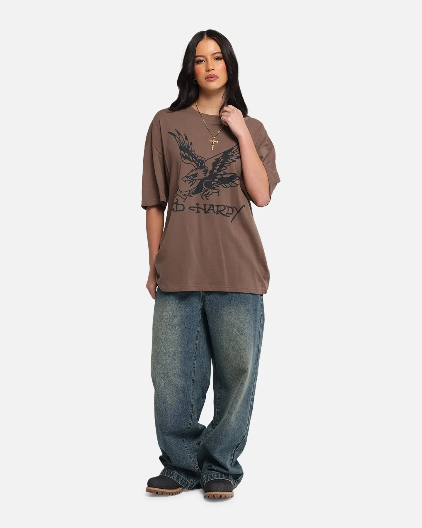 Ed Hardy Eagle T-Shirt Brown sold by Culture Kings product image thumbnail 3