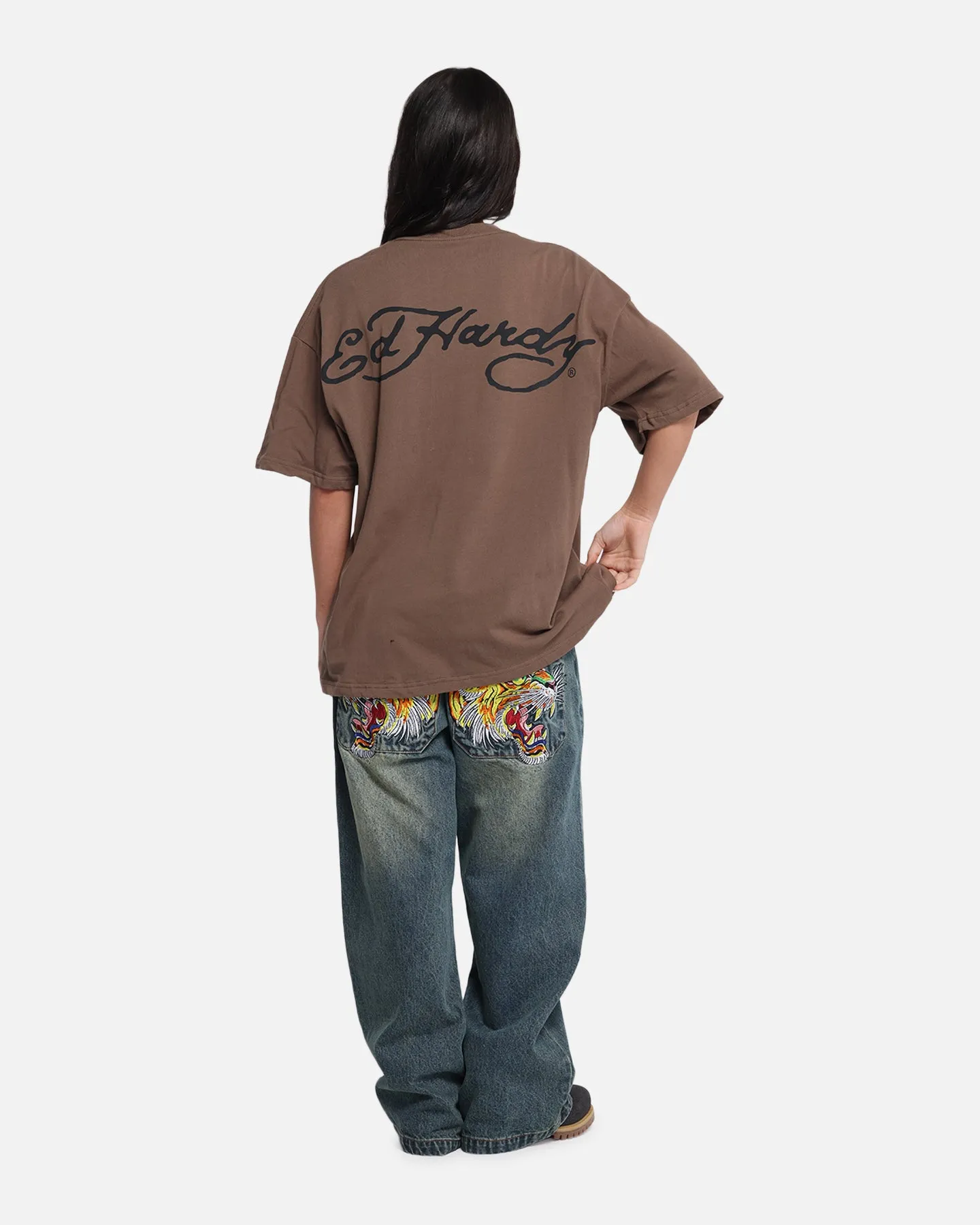 Ed Hardy Eagle T-Shirt Brown sold by Culture Kings product image thumbnail 4