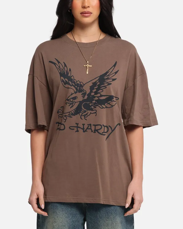 Ed Hardy Eagle T-Shirt Brown sold by Culture Kings