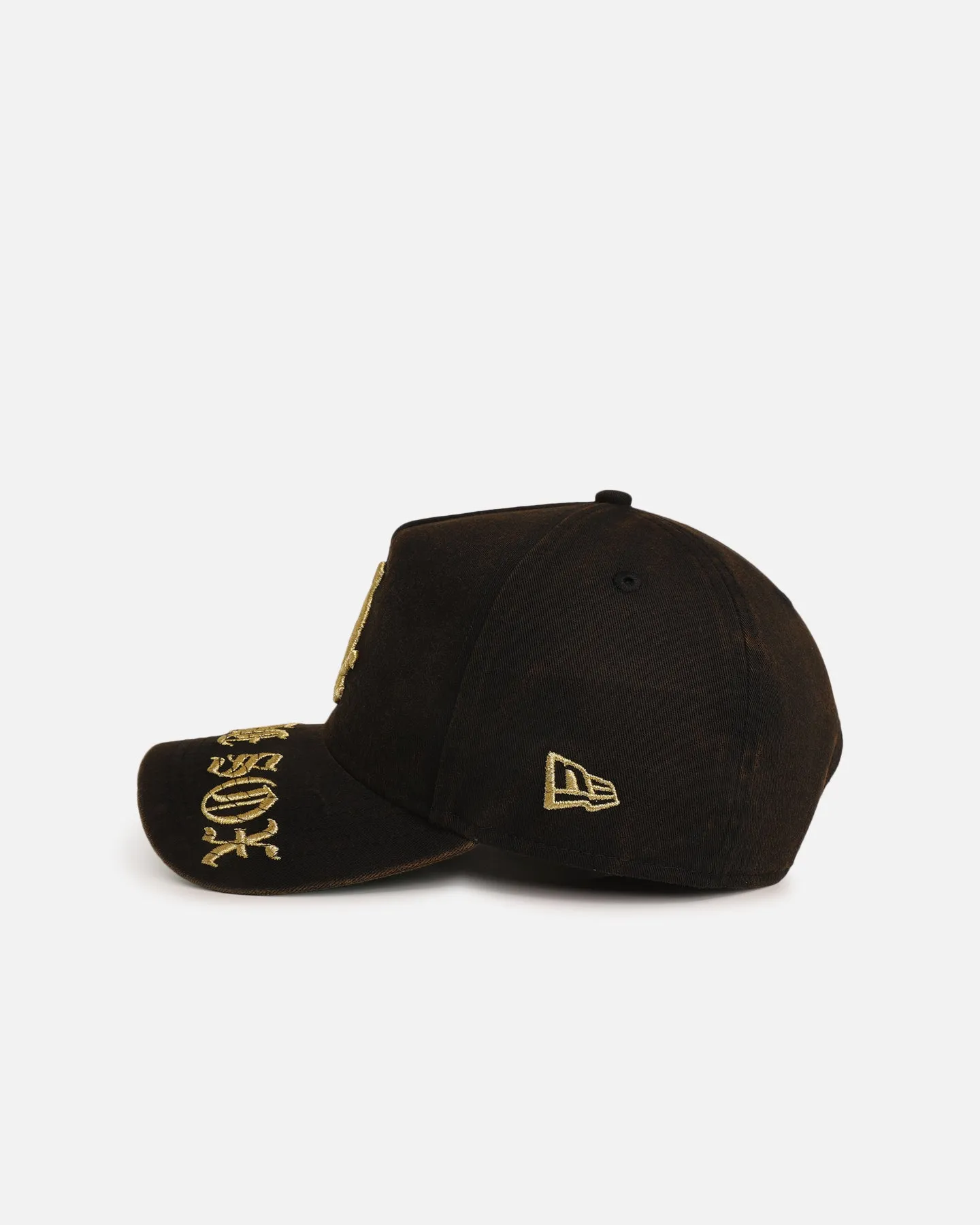 New Era Chicago White Sox 'Washed Gothic Visor' 9OFRTY A-Frame Snapback Black sold by Culture Kings product image thumbnail 4