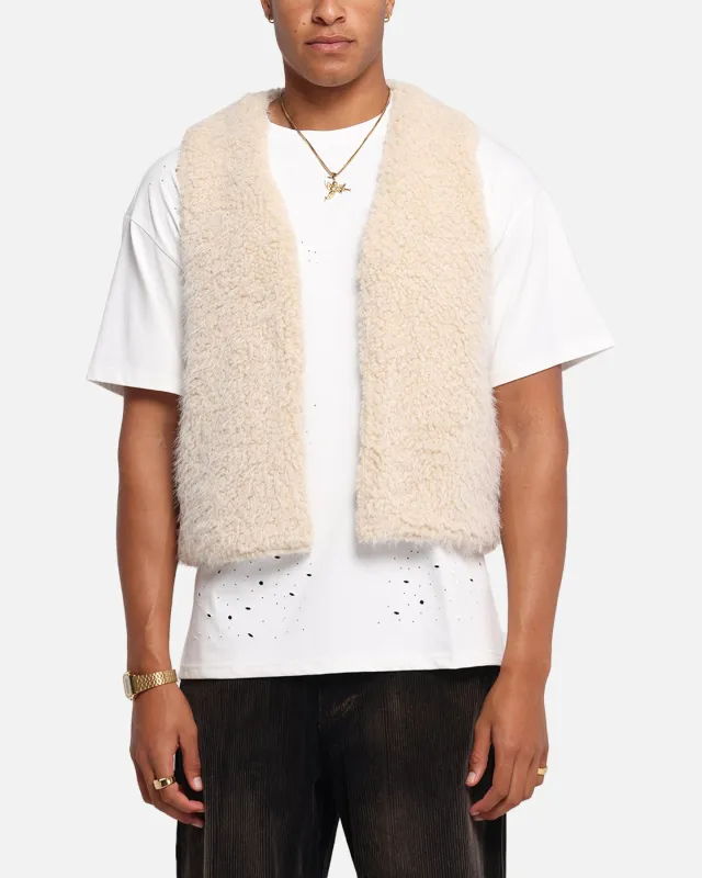 XXIII Fur Vest Cream sold by Culture Kings